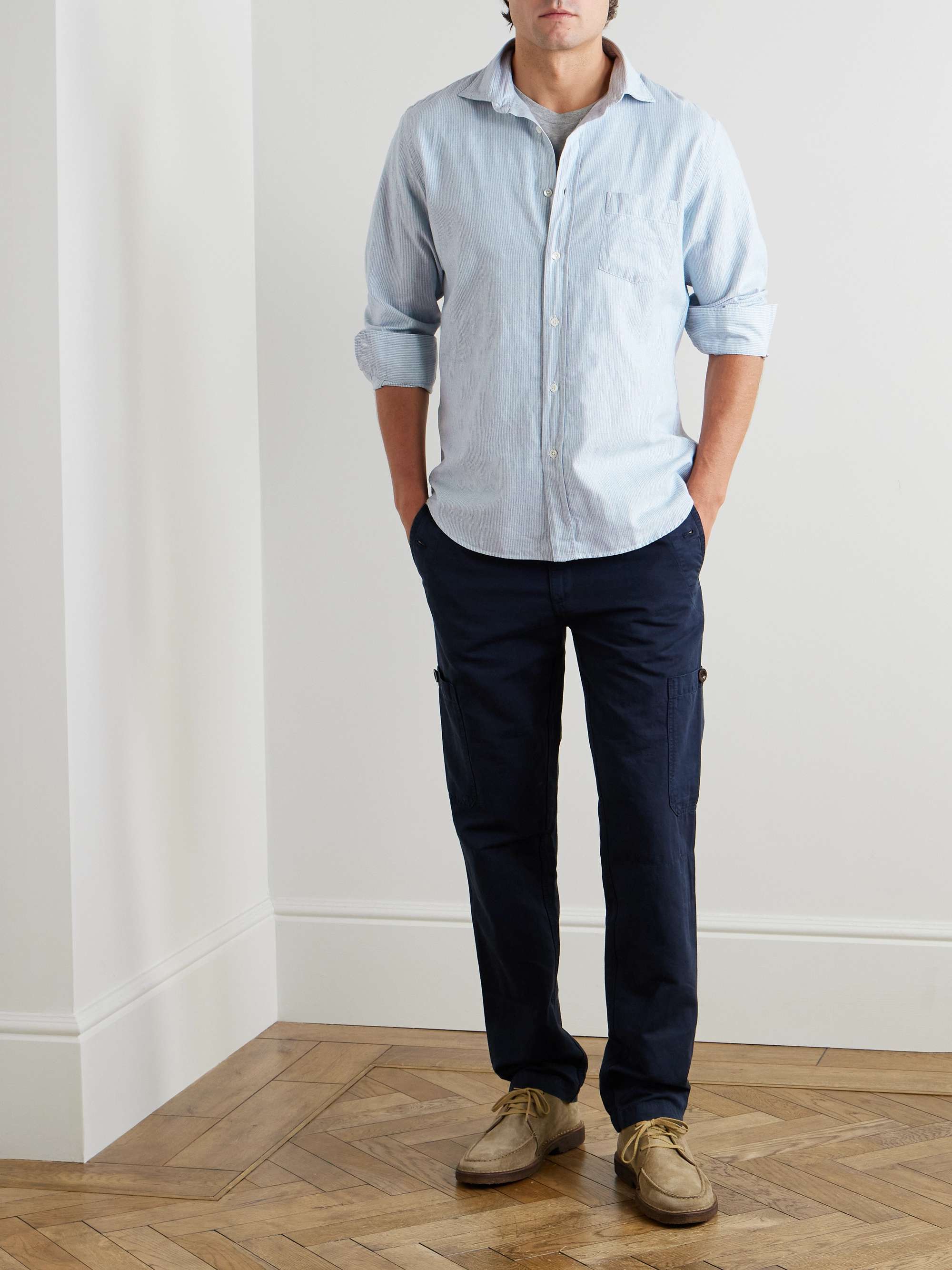 Paul Striped Cotton Shirt view
