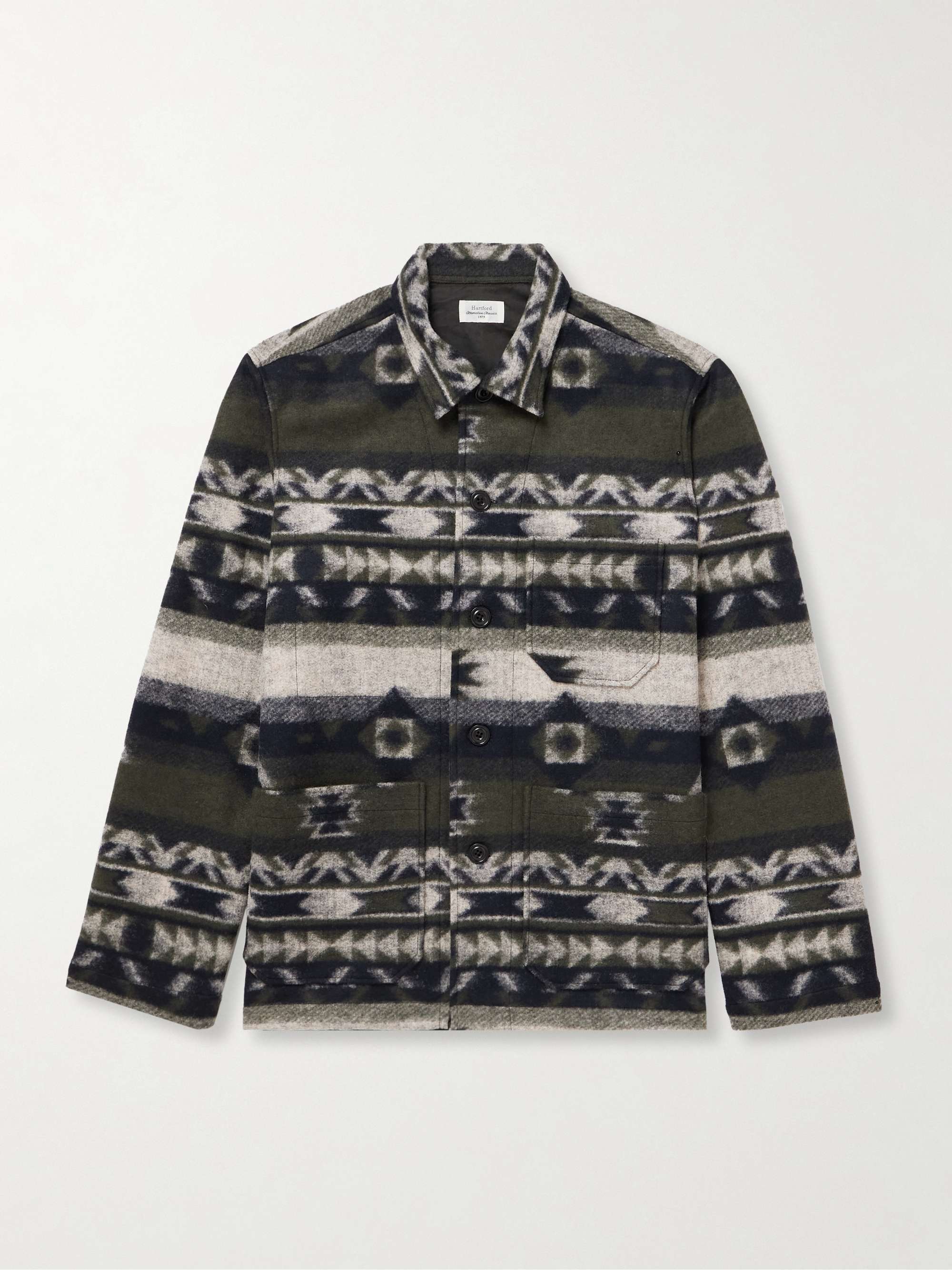 Perry Jacquard-Knit Shirt Jacket view