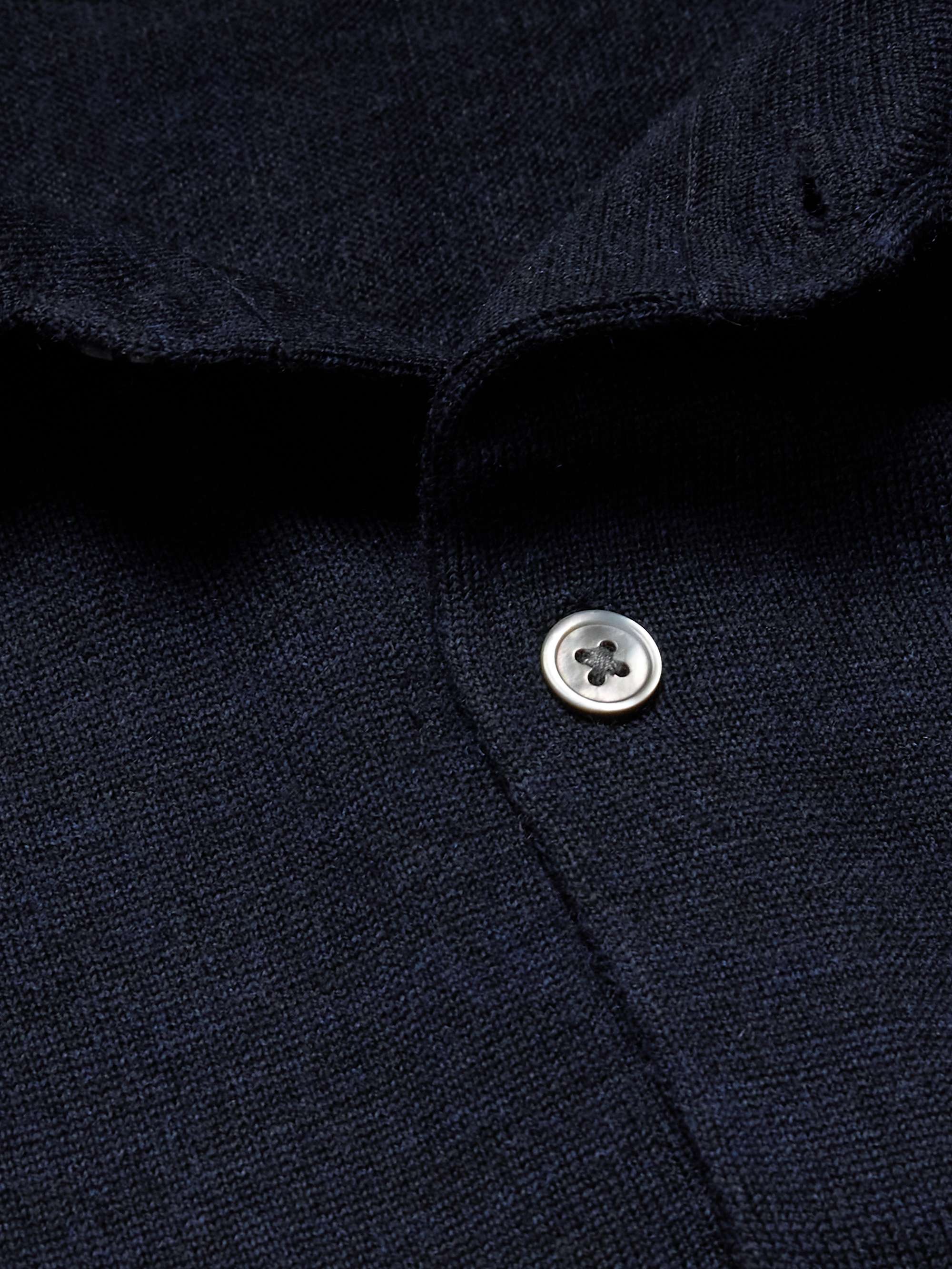 Merino Wool Polo Shirt view