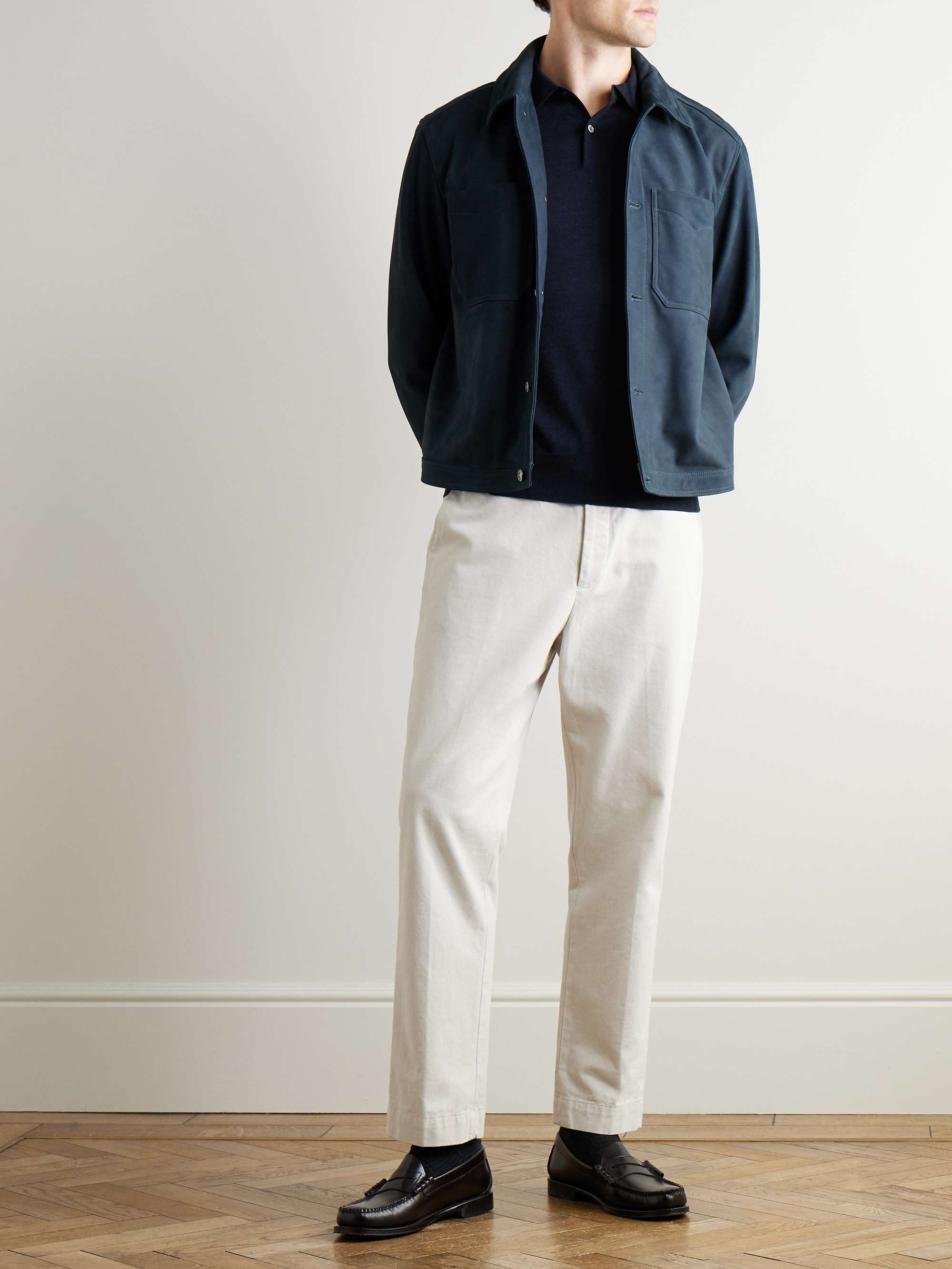 Merino Wool Polo Shirt view