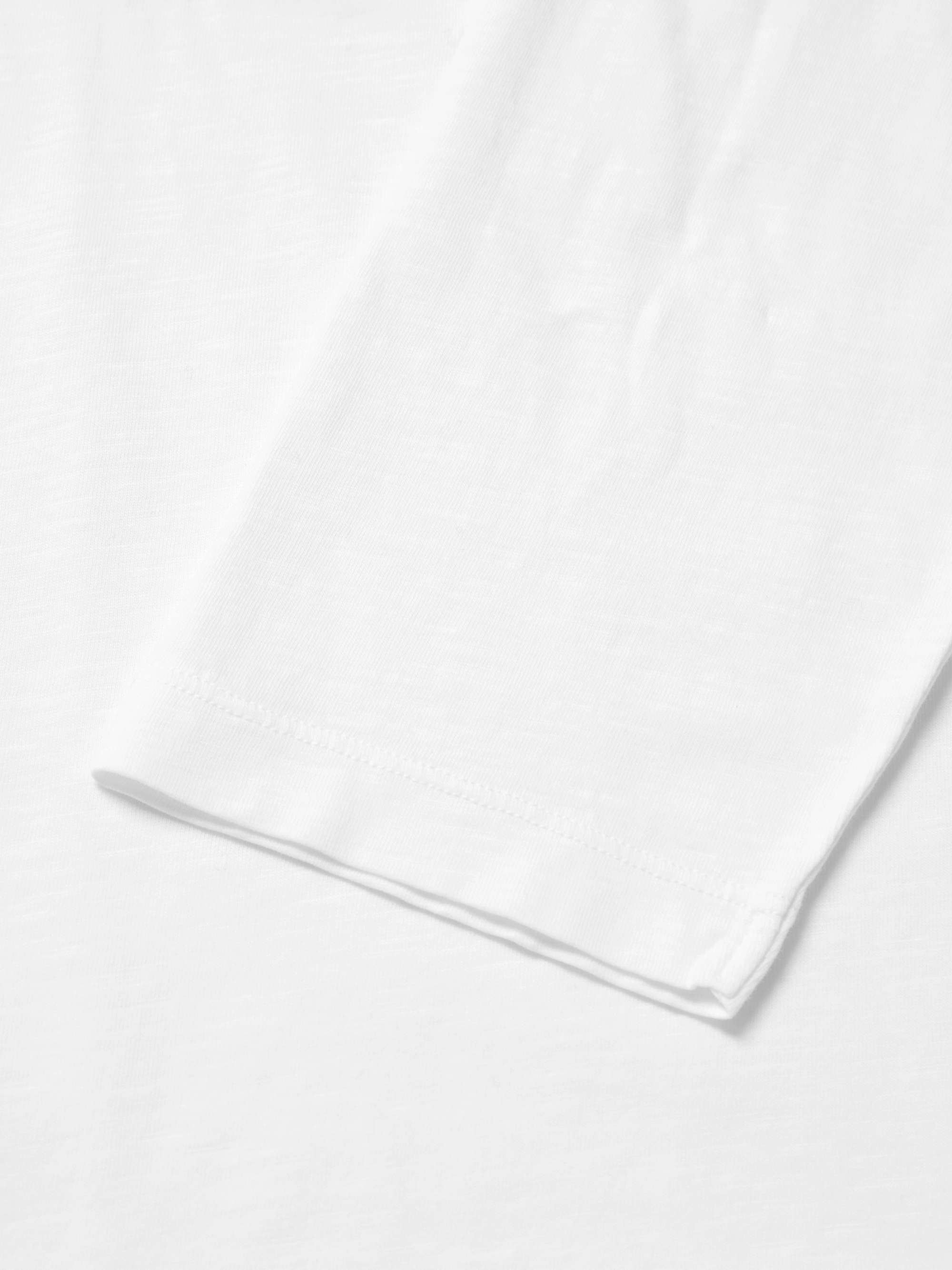 Garment-Dyed Cotton-Jersey Henley T-Shirt view