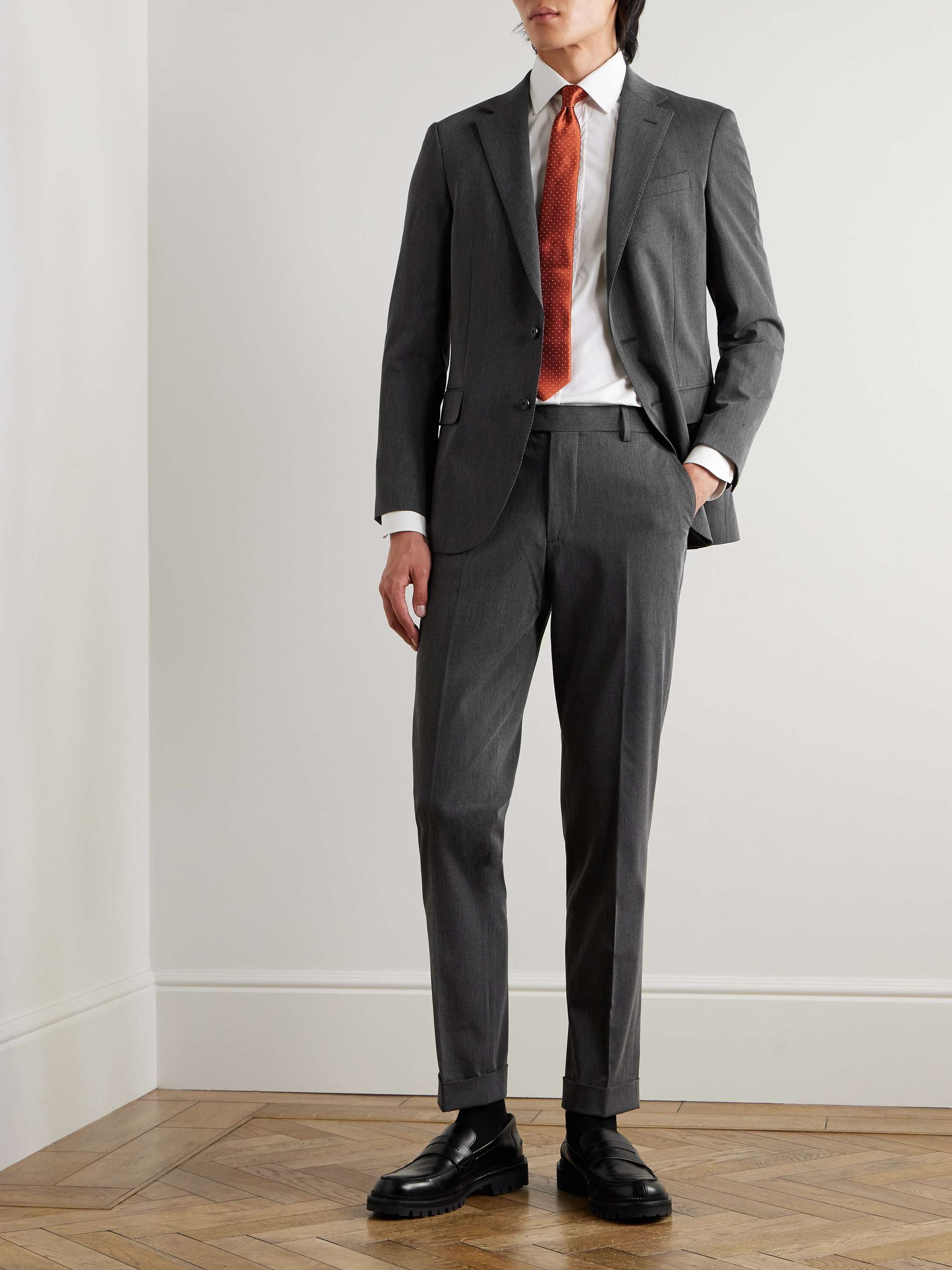 Chester Tapered Twill Suit Trousers view