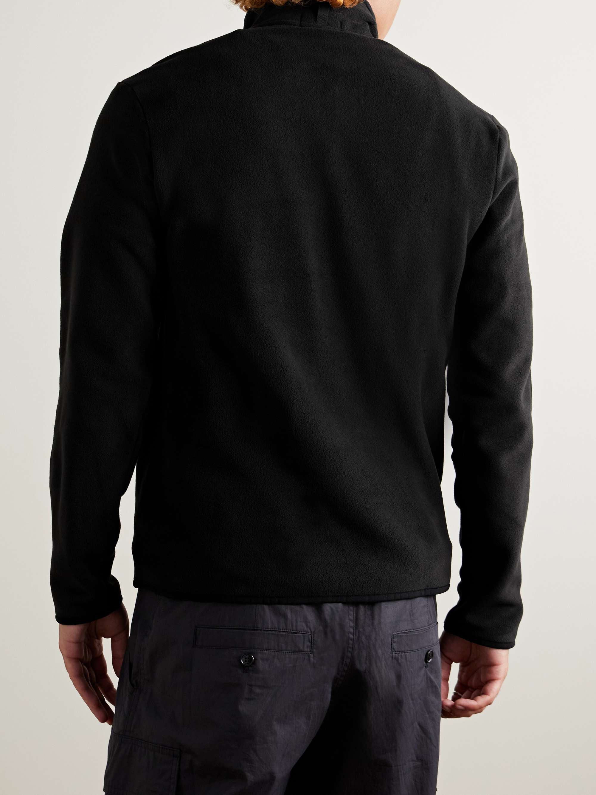 Recycled-Fleece Half-Placket Sweatshirt view