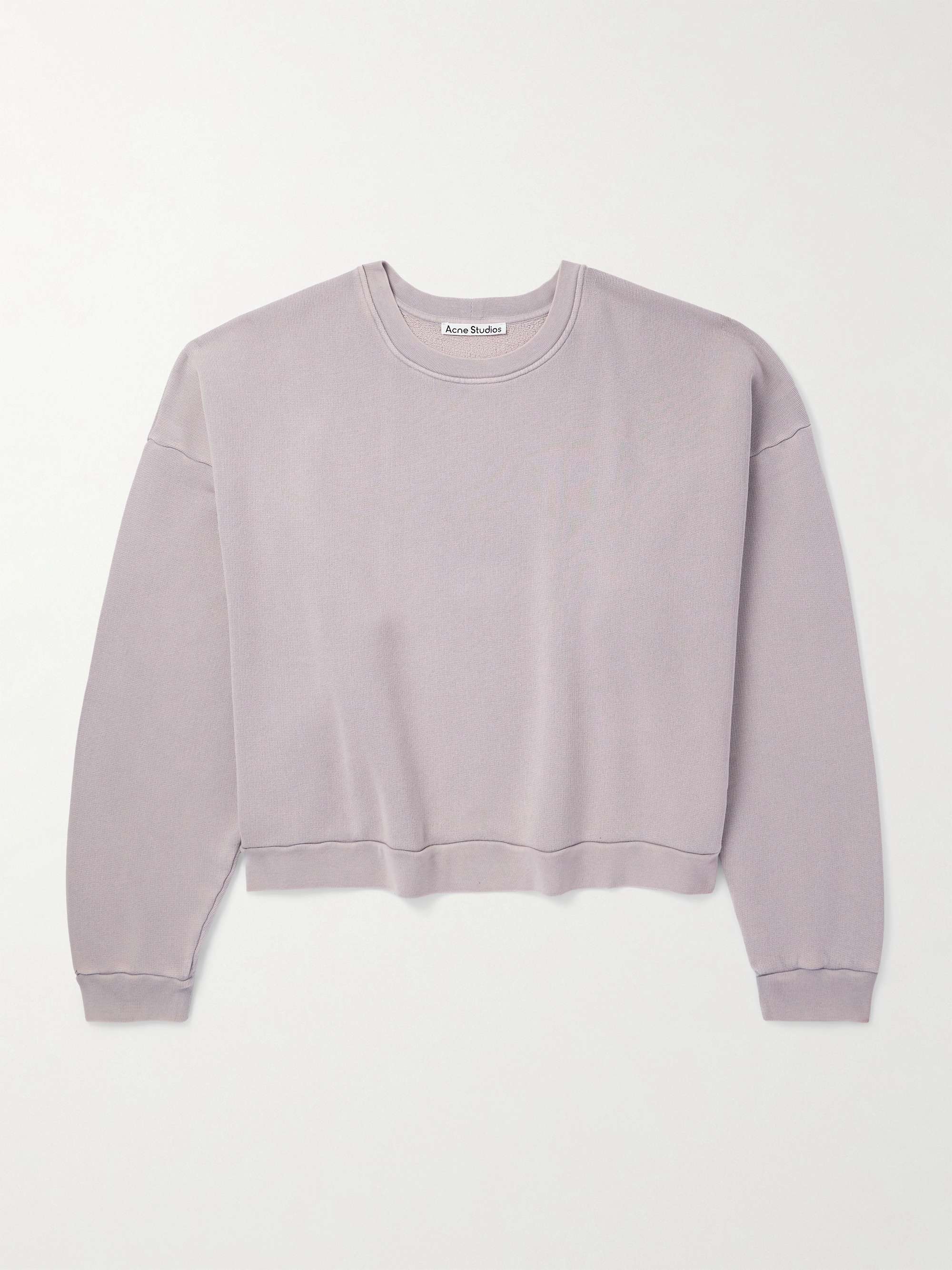 Fester Garment-Dyed Cotton-Jersey Sweatshirt view
