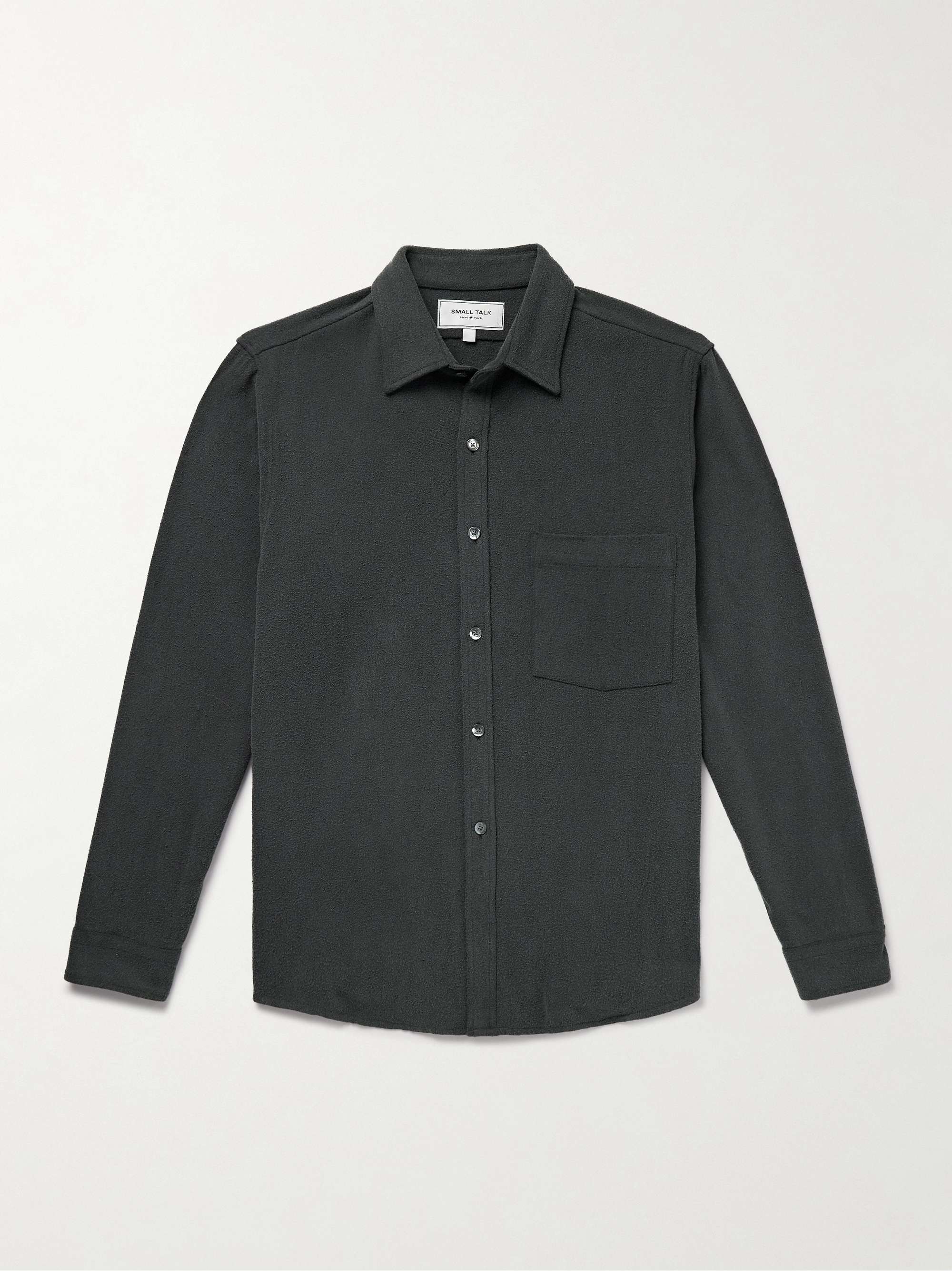 Brushed-Silk Shirt view