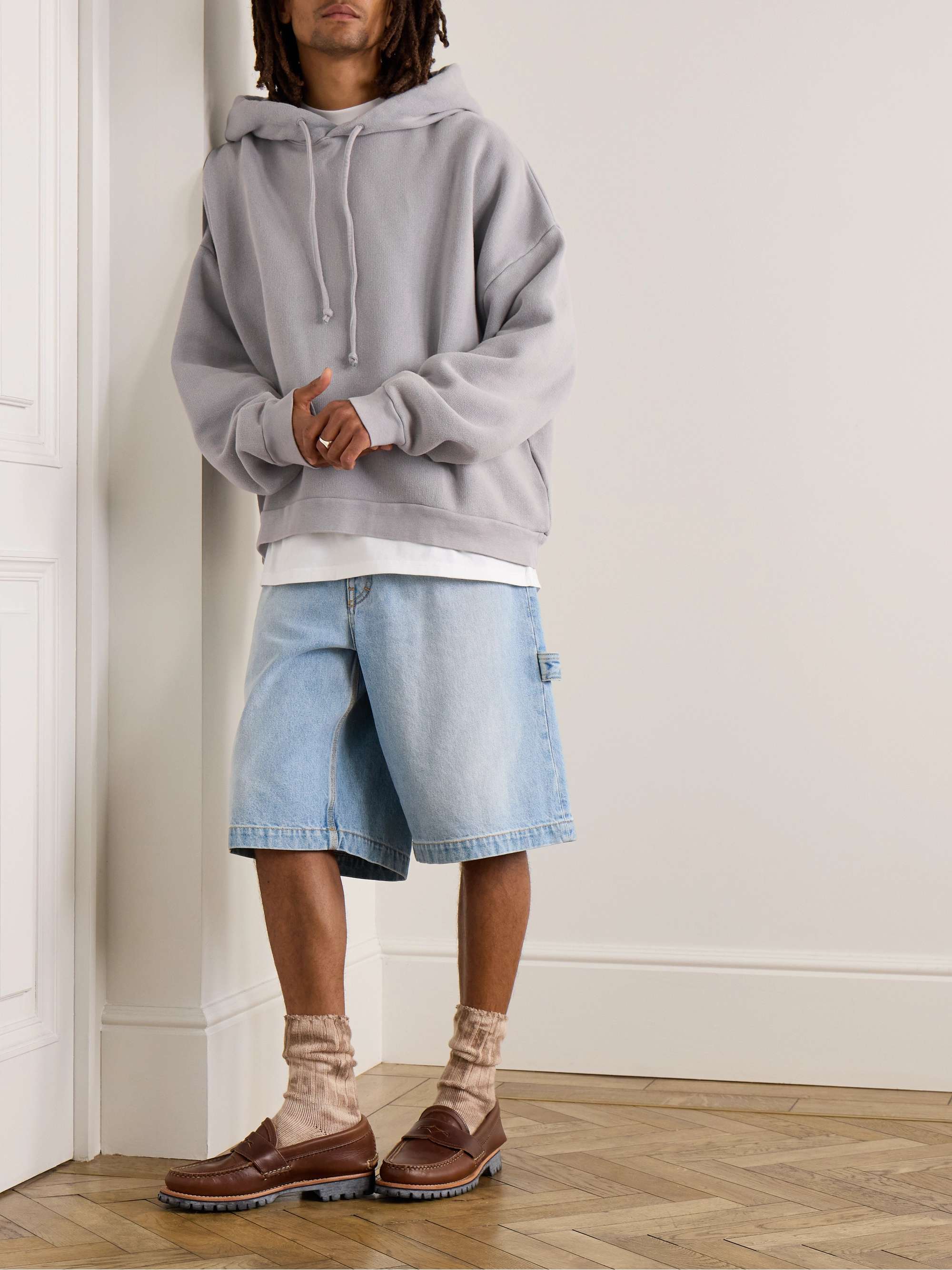 Fester H Cotton-Jersey Hoodie view