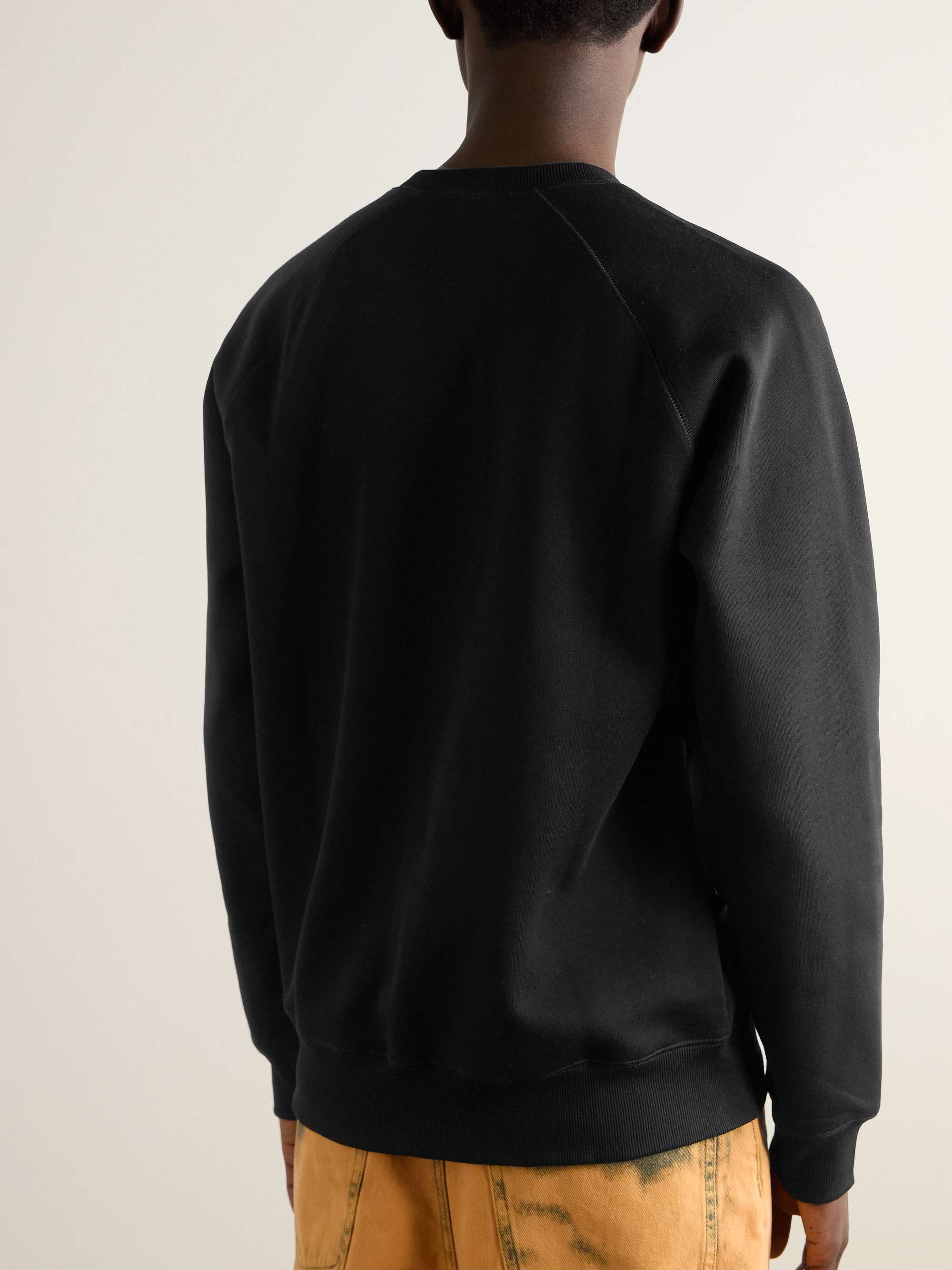 Chase Logo-Embroidered Cotton-Blend Jersey Sweatshirt view