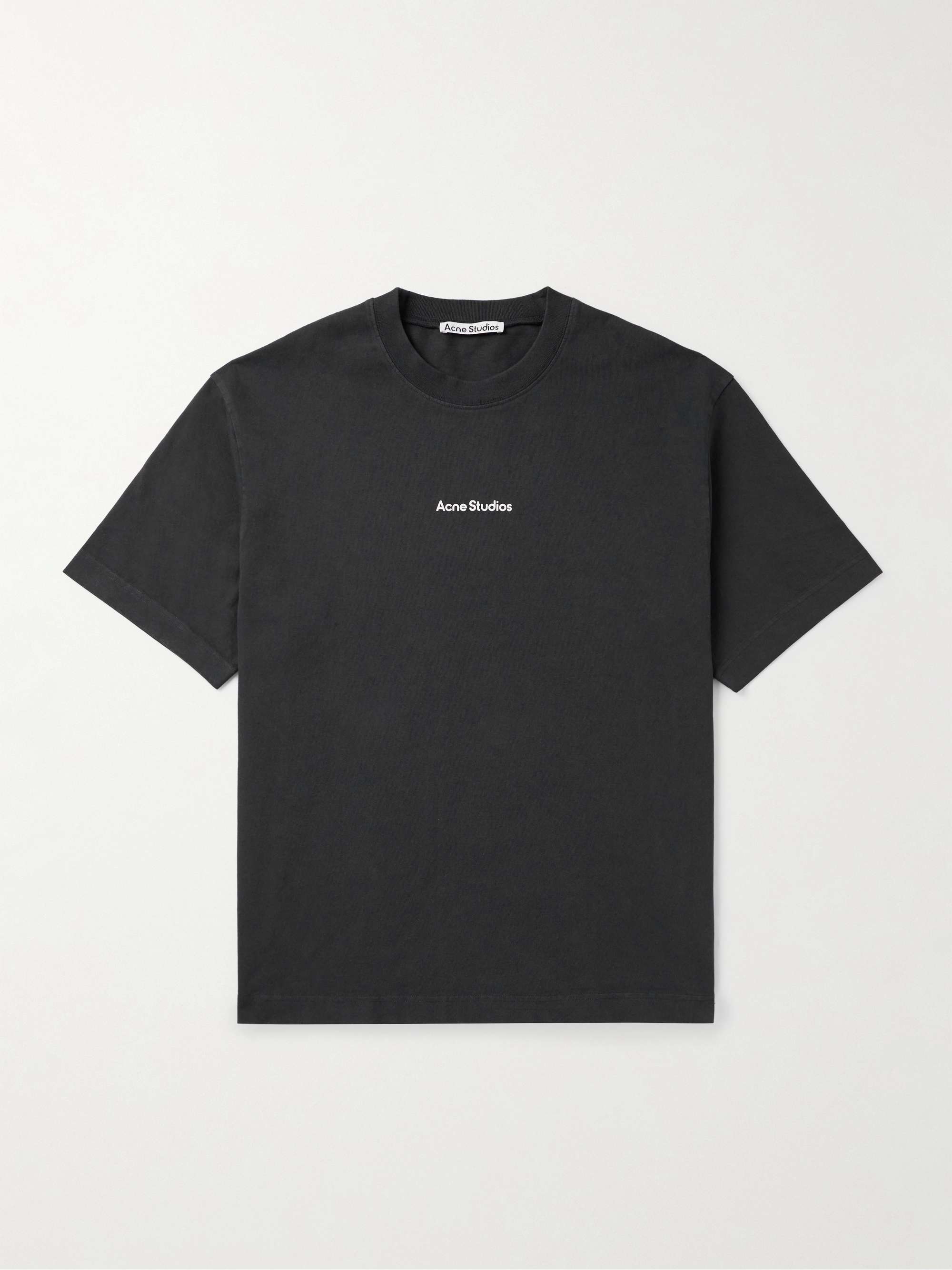 Exford Logo-Flocked Cotton-Jersey T-Shirt view