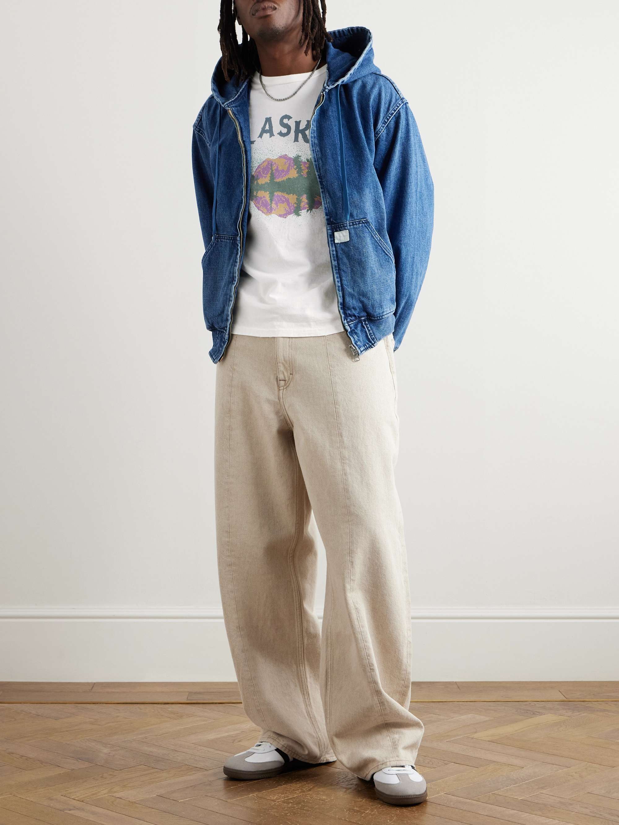 Alaska Slim-Fit Printed Cotton-Jersey T-Shirt view