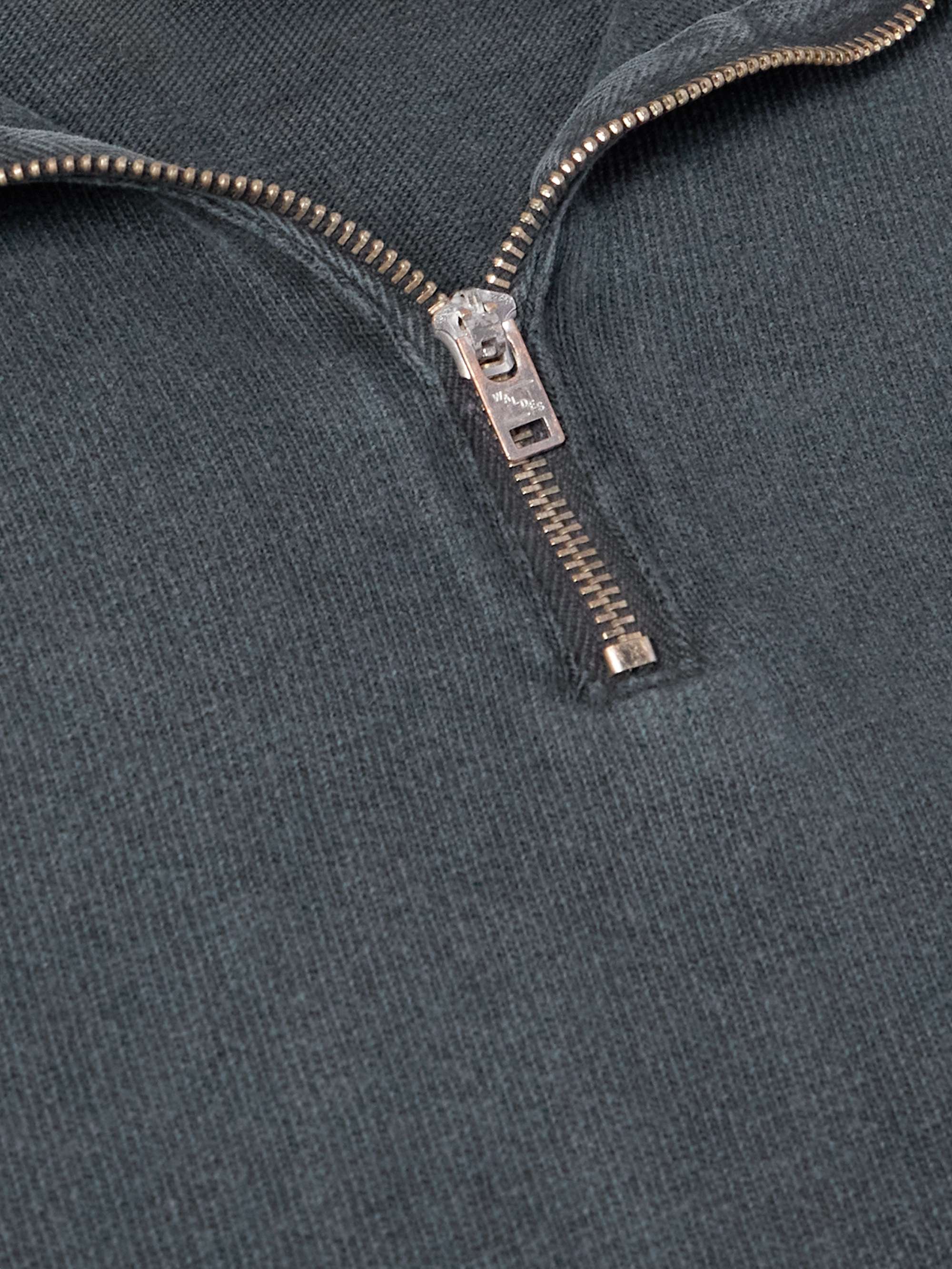 Washed Cotton-Jersey Polo Shirt view