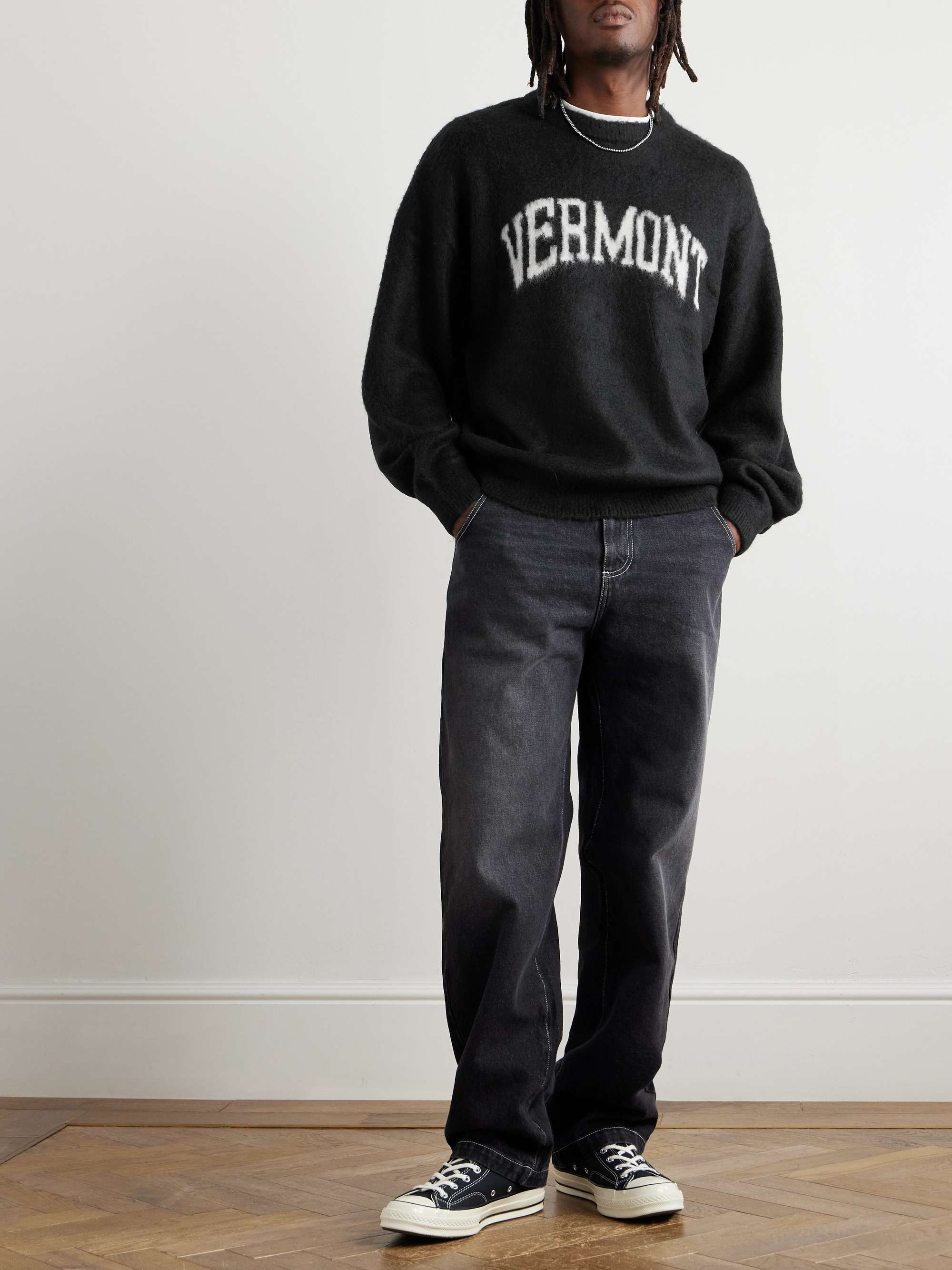 Intarsia-Knit Sweater view