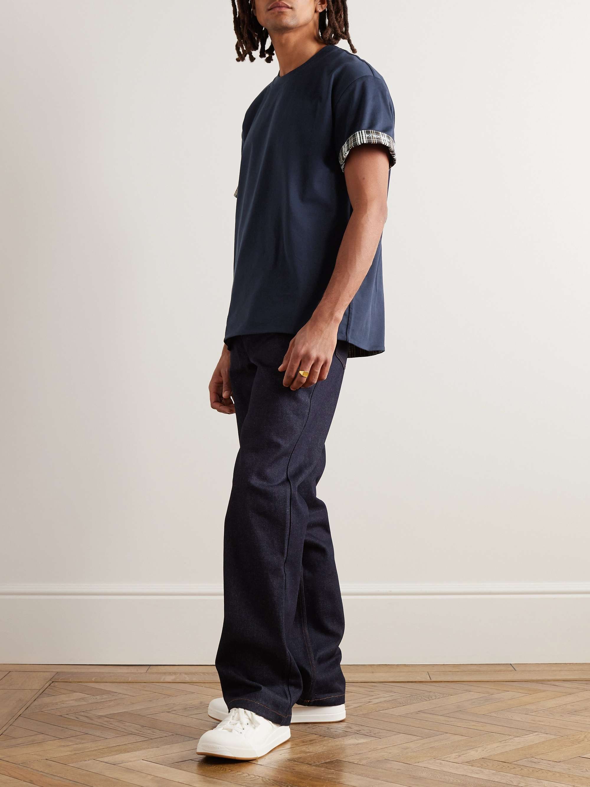 Double-Faced Cotton-Jersey T-Shirt view
