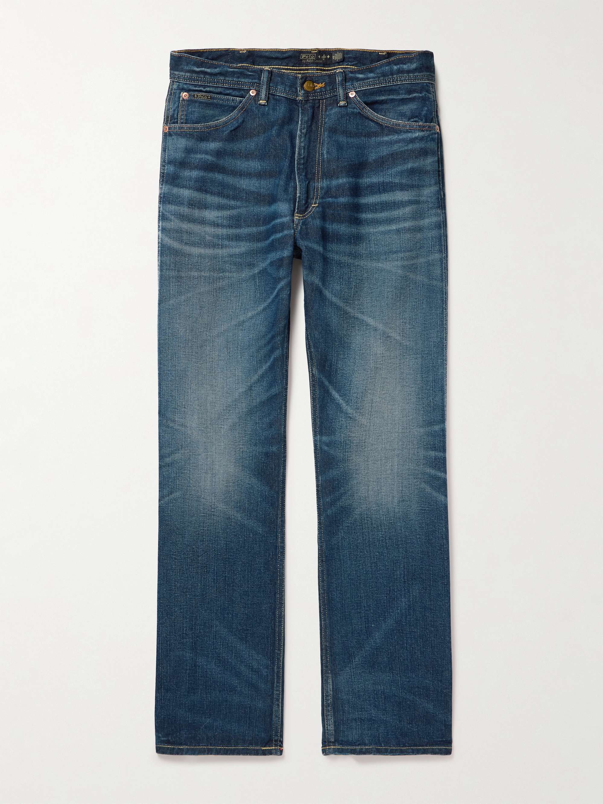 + Naiomi Glasses Slim-Fit Bootcut Jeans view