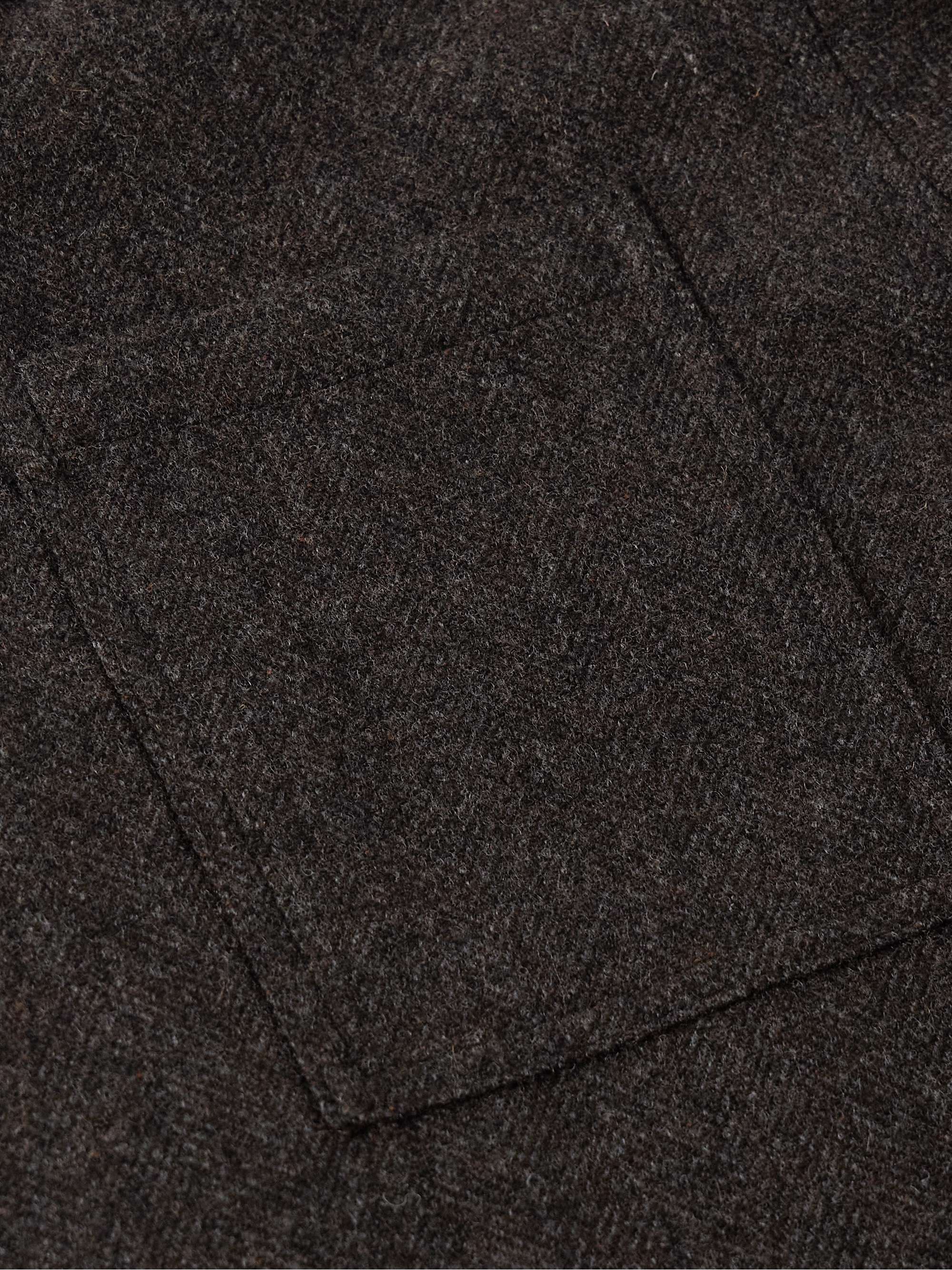 Herringbone Wool Overshirt view