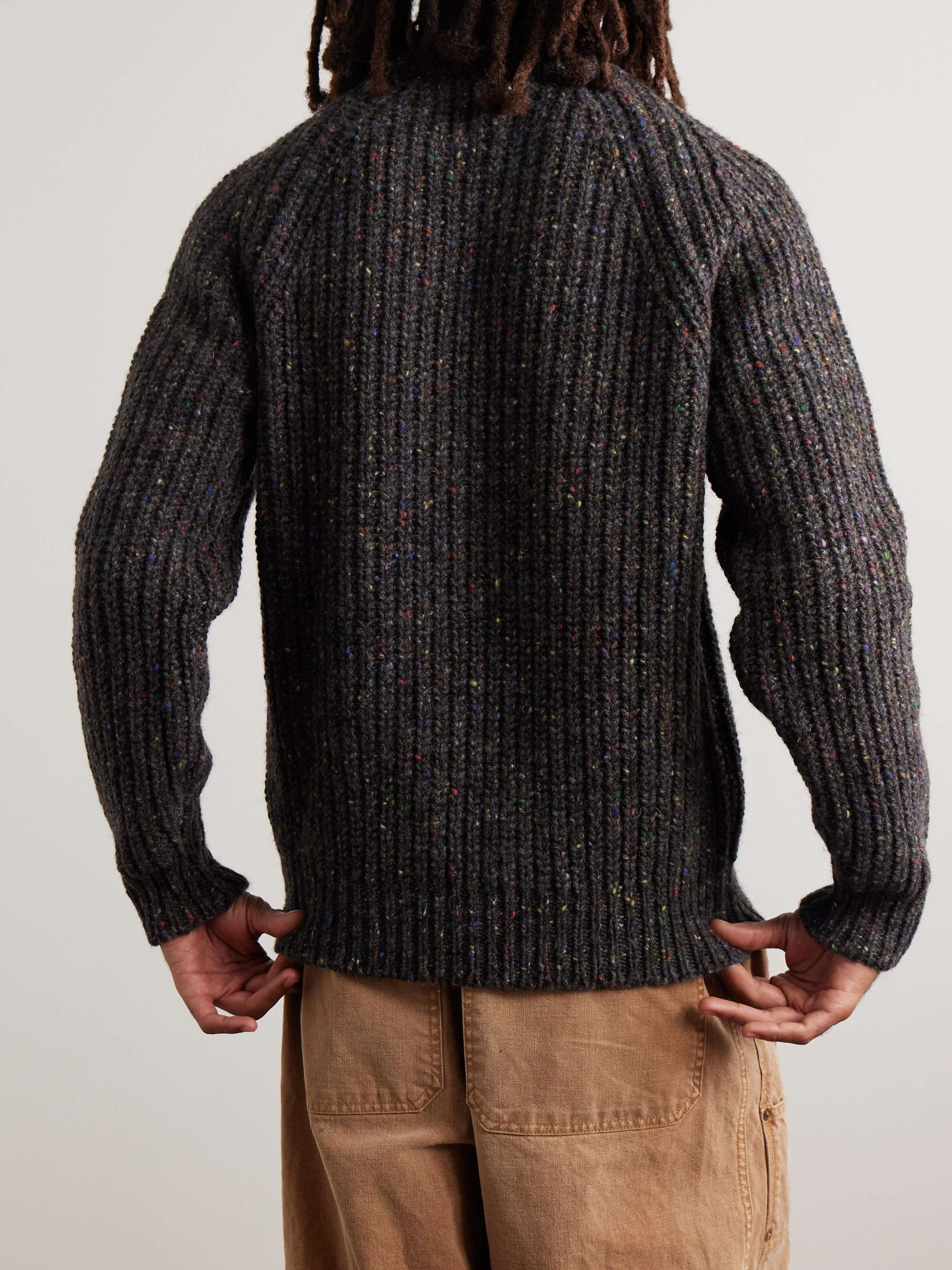 Taste of the Future Ribbed Wool Sweater view