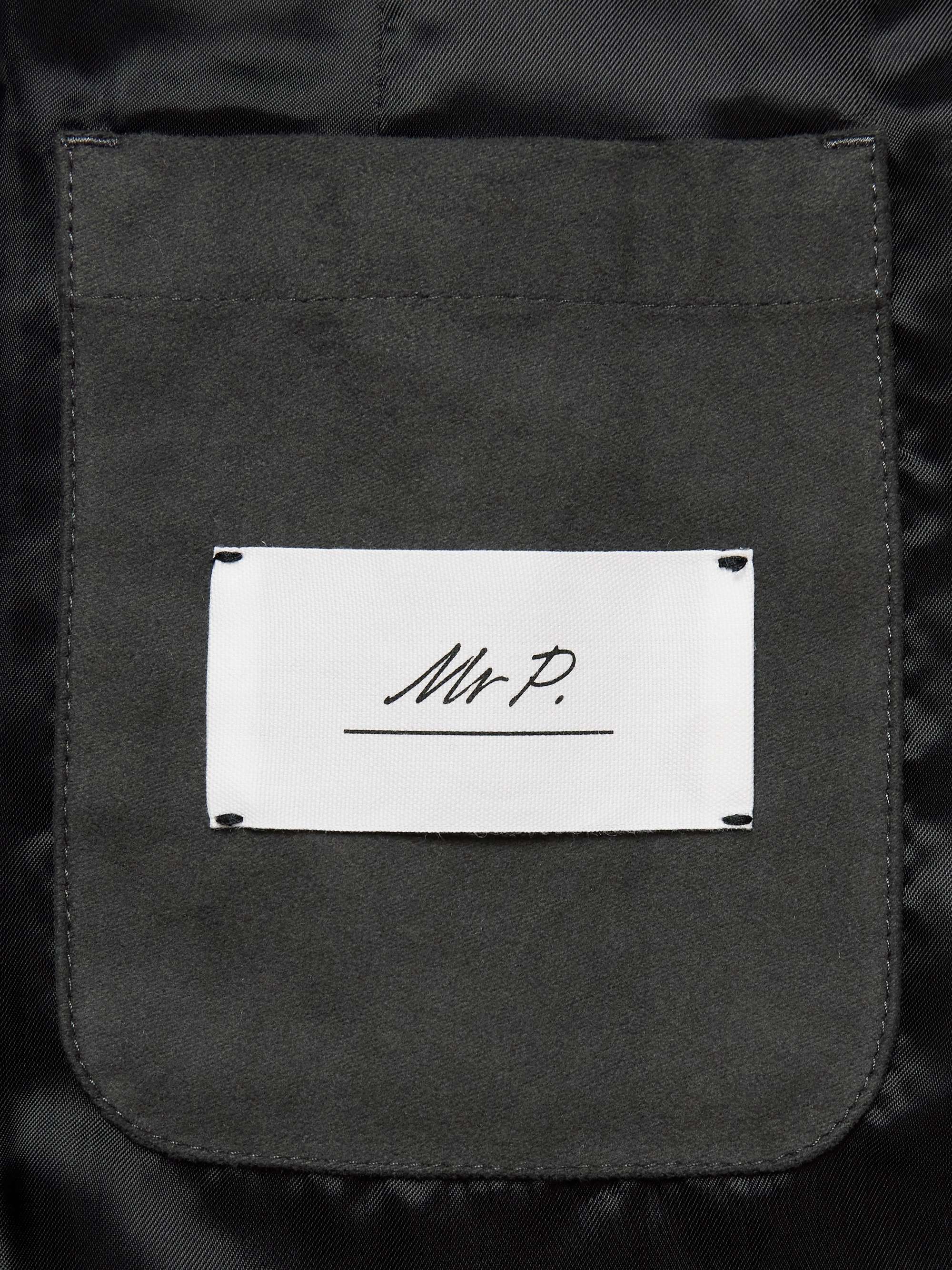 Organic Cotton-Blend Moleskin Suit Jacket view