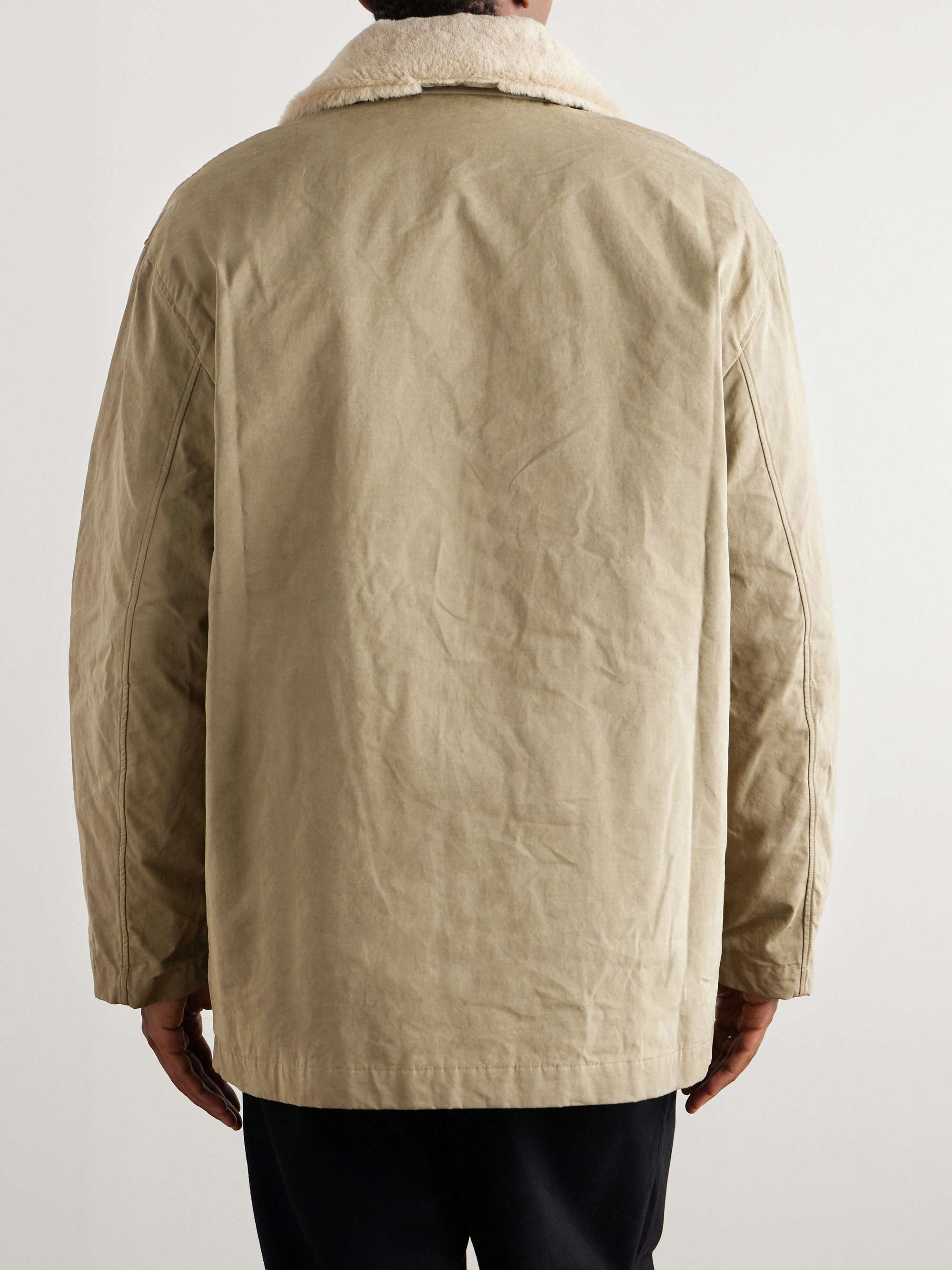 Cebolla Faux Fur-Lined Shell Jacket view