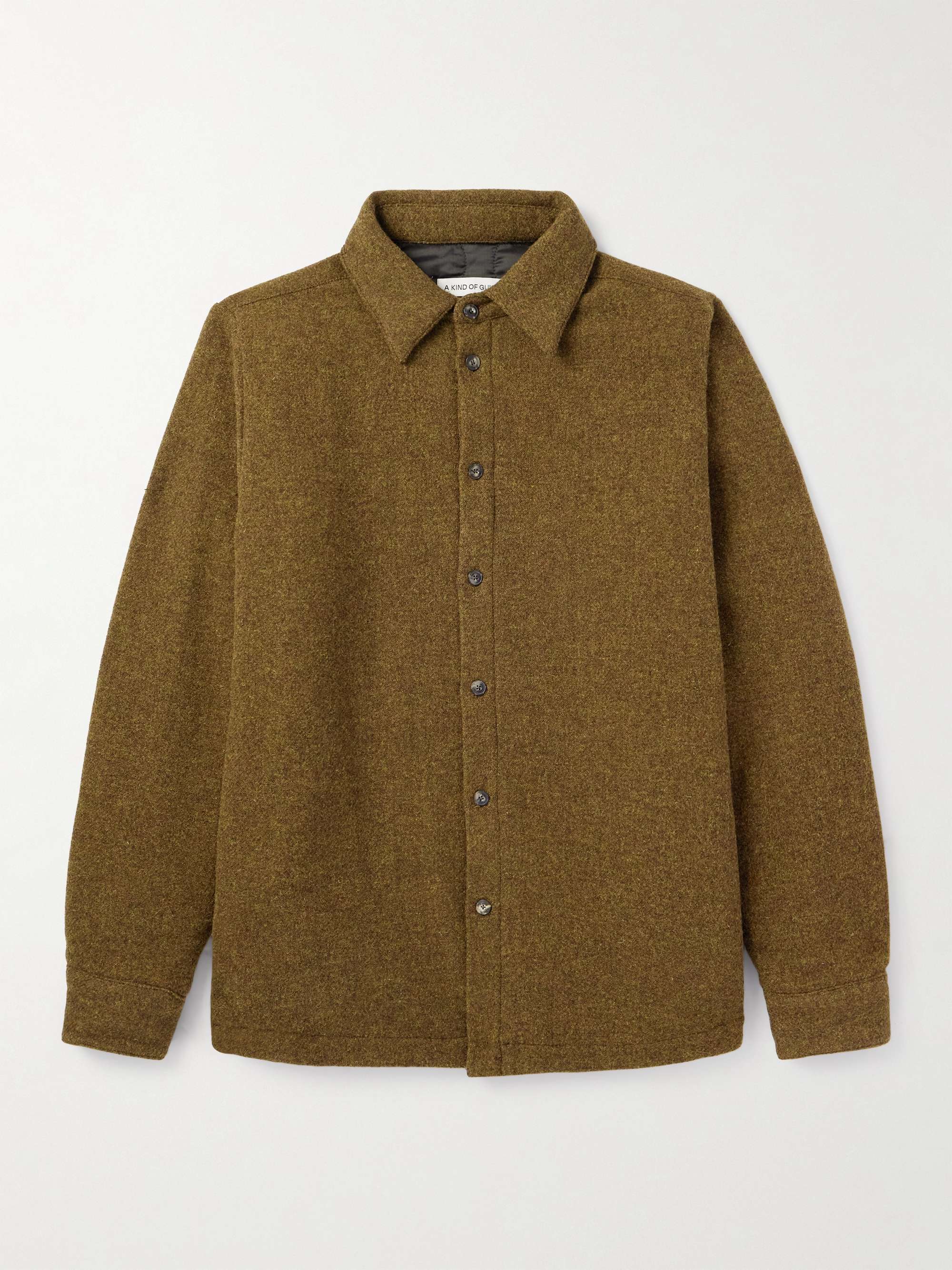 Marani Padded Virgin Wool-Felt Overshirt view