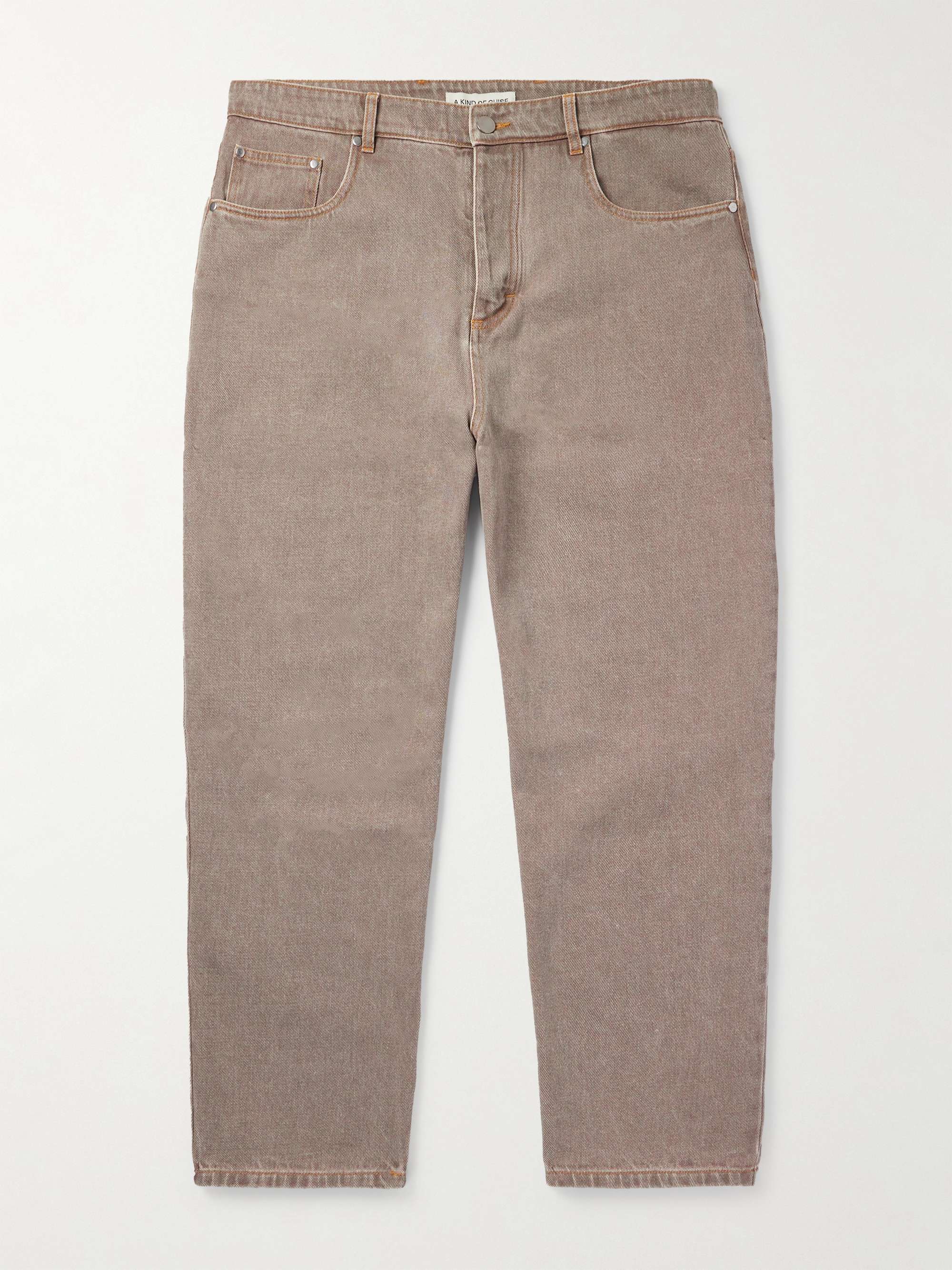 Terek Cropped Wide-Leg Jeans view