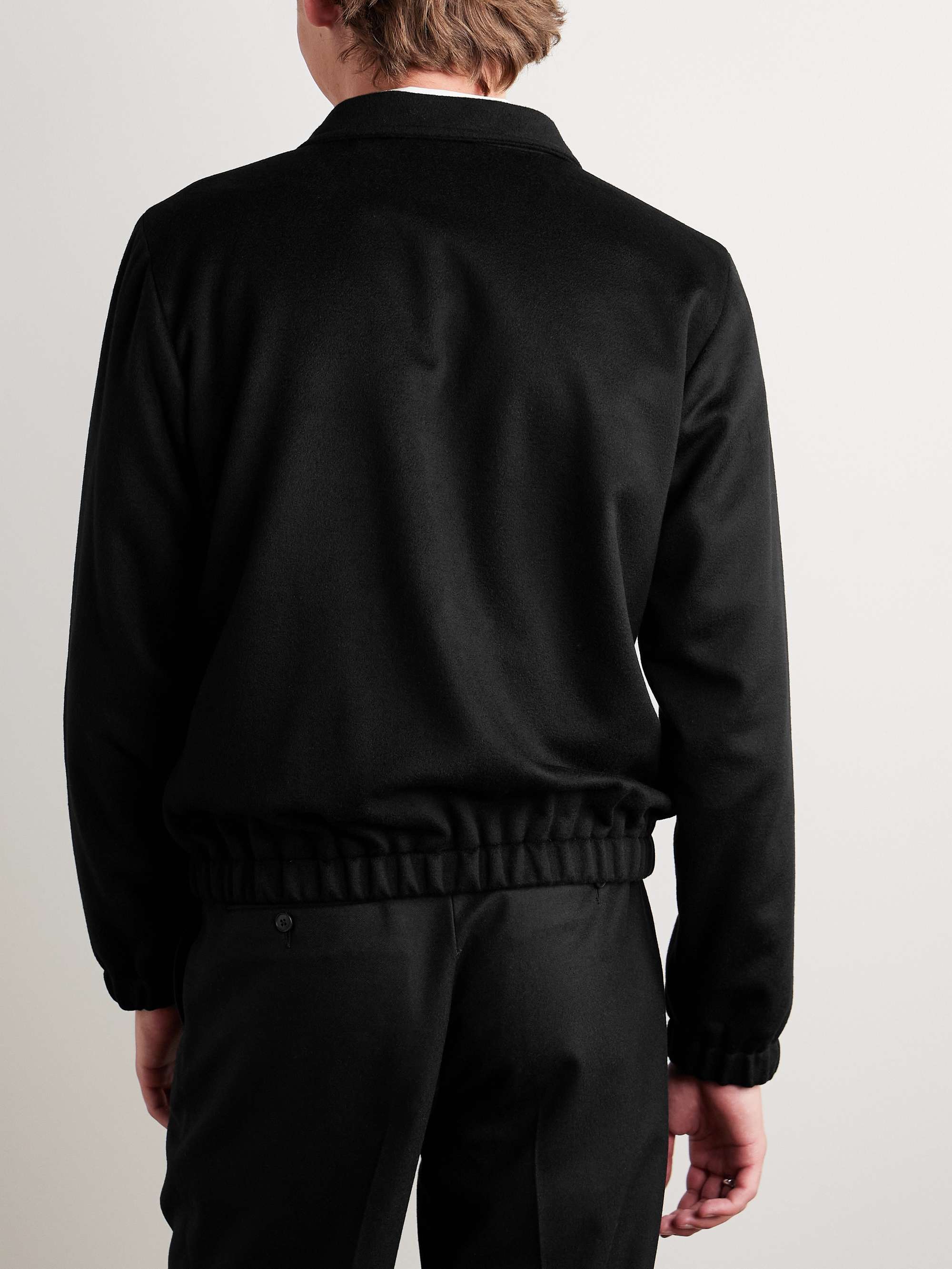Cashmere Bomber Jacket view
