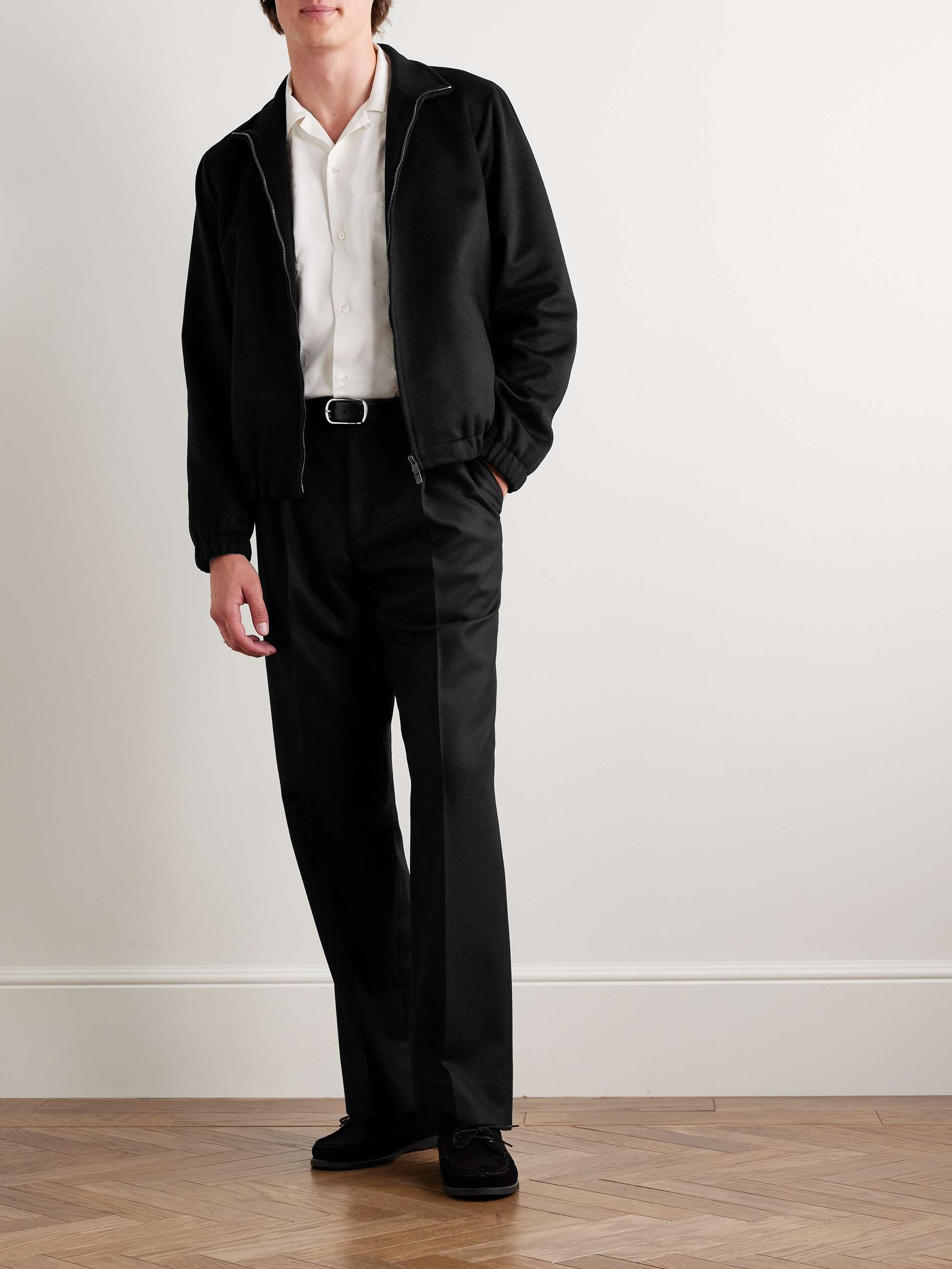 Cashmere Bomber Jacket view