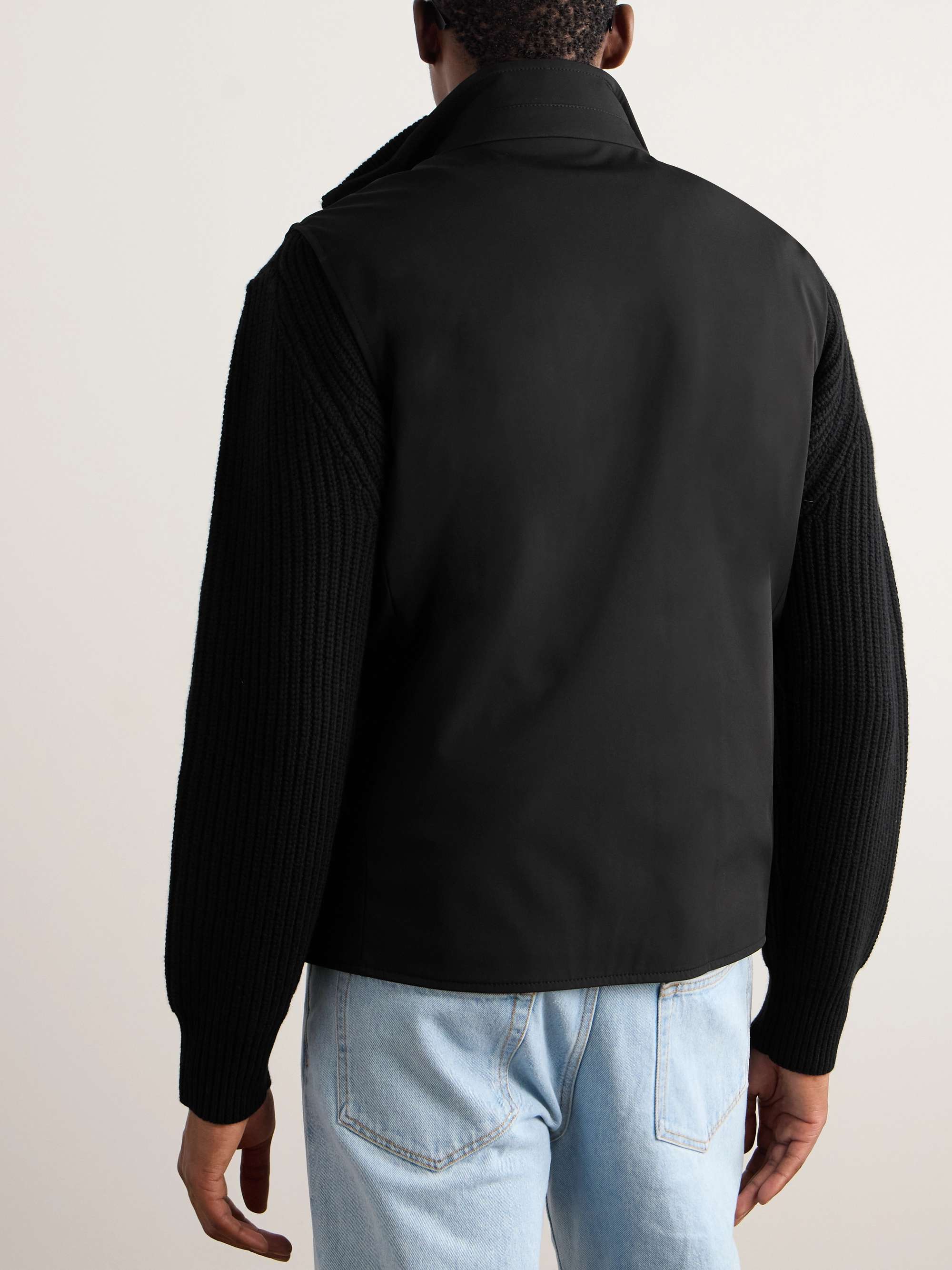 Nylon-Blend Gilet view