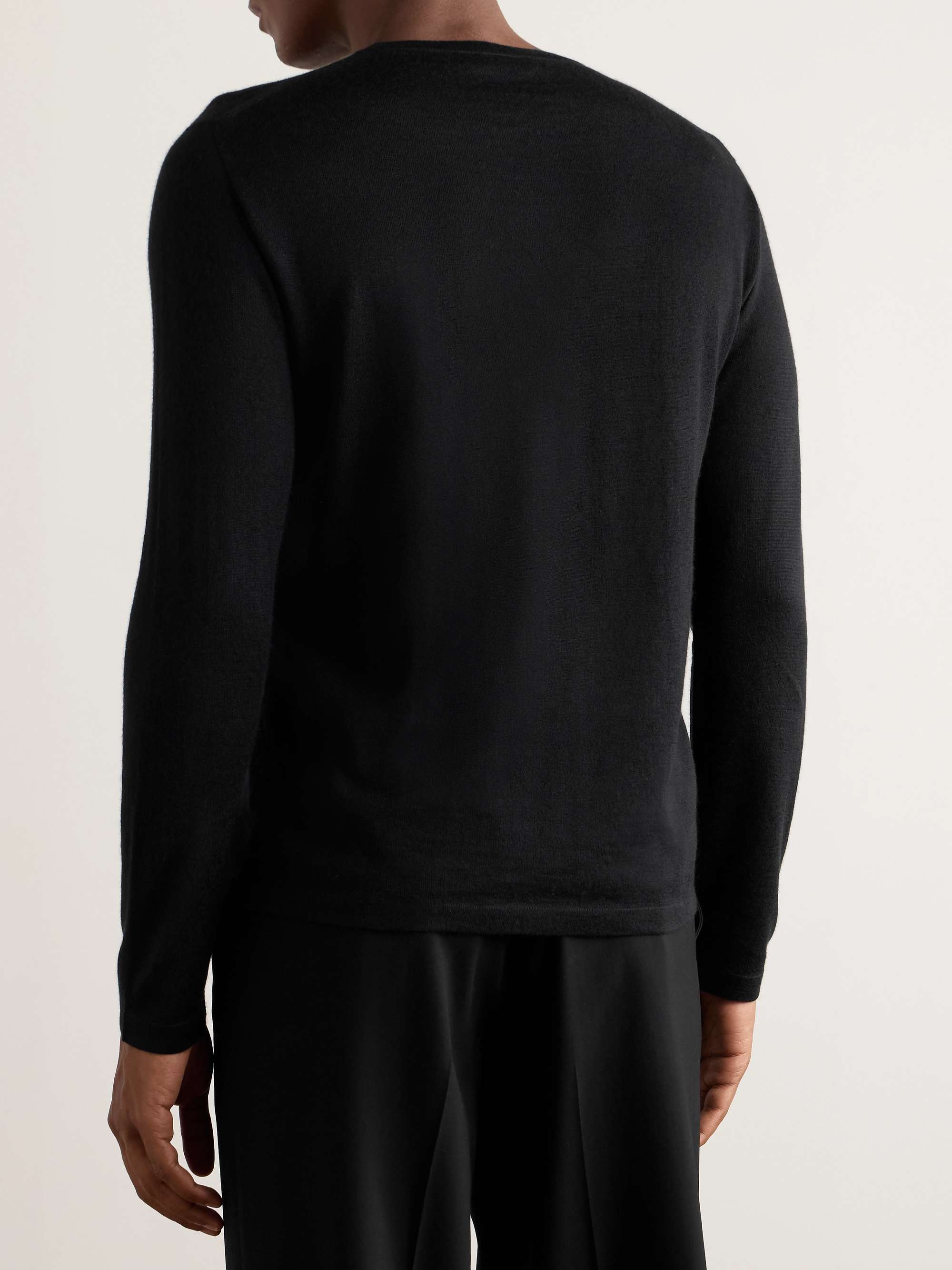 Grace Slim-Fit Cashmere and Silk-Blend Sweater view