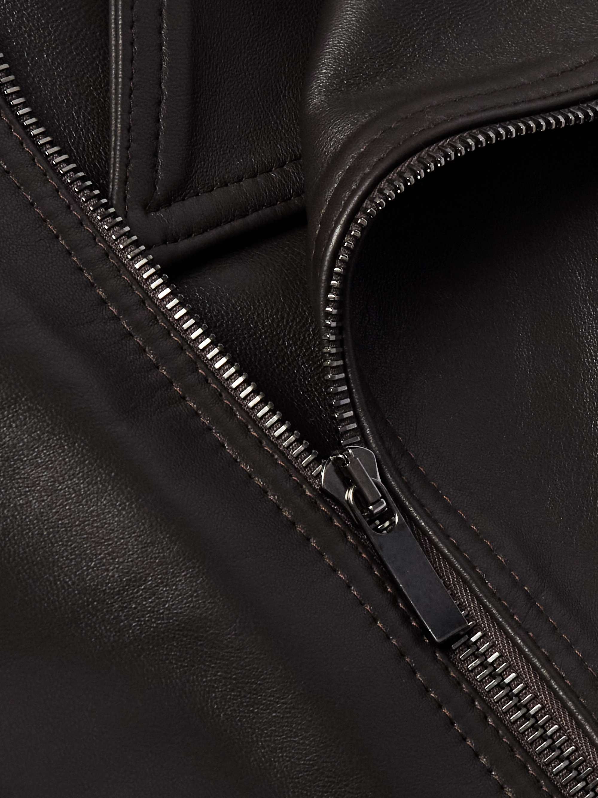 Plongé Leather Jacket view