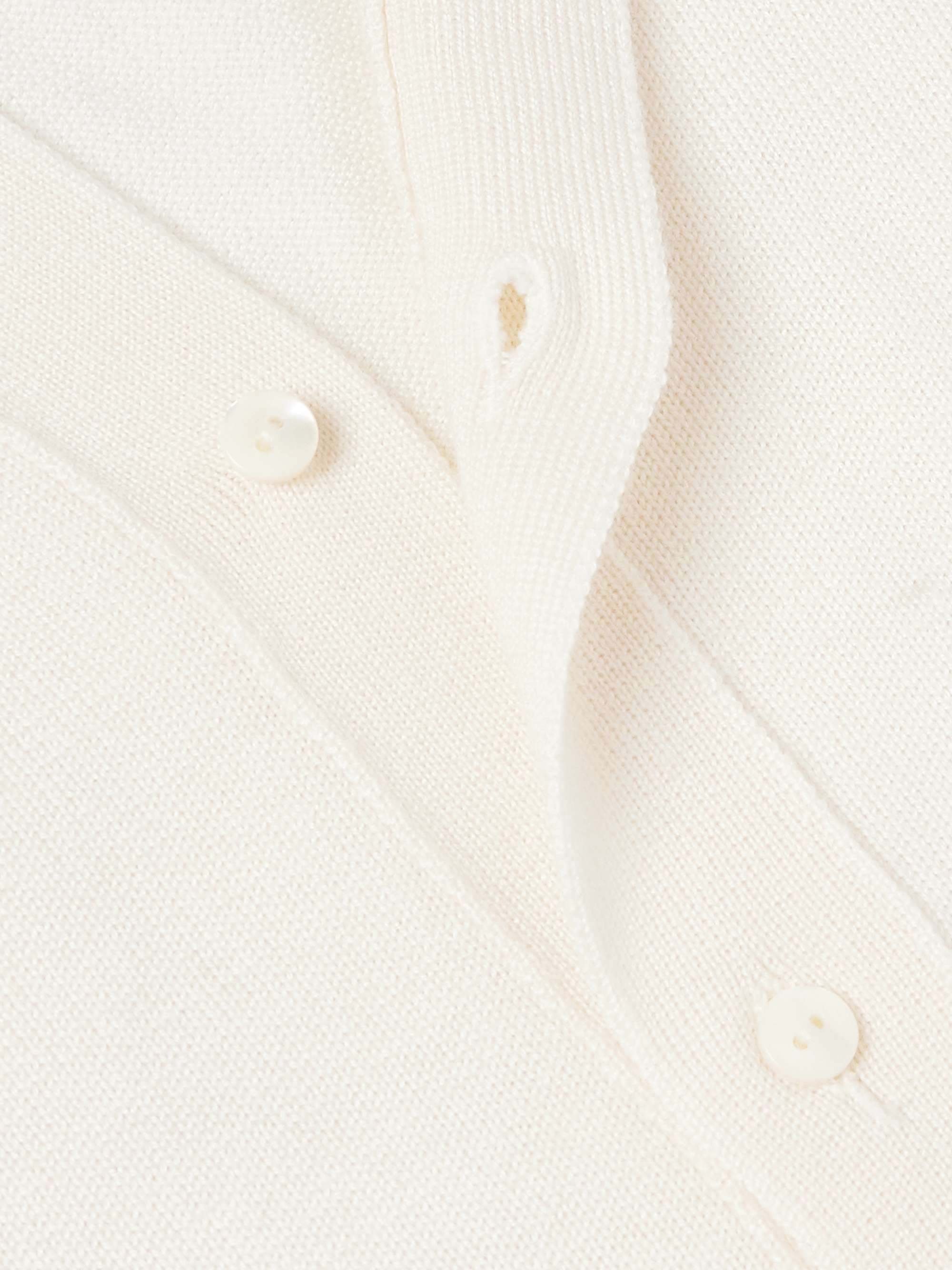 Wool and Silk-Blend Sweater Vest view