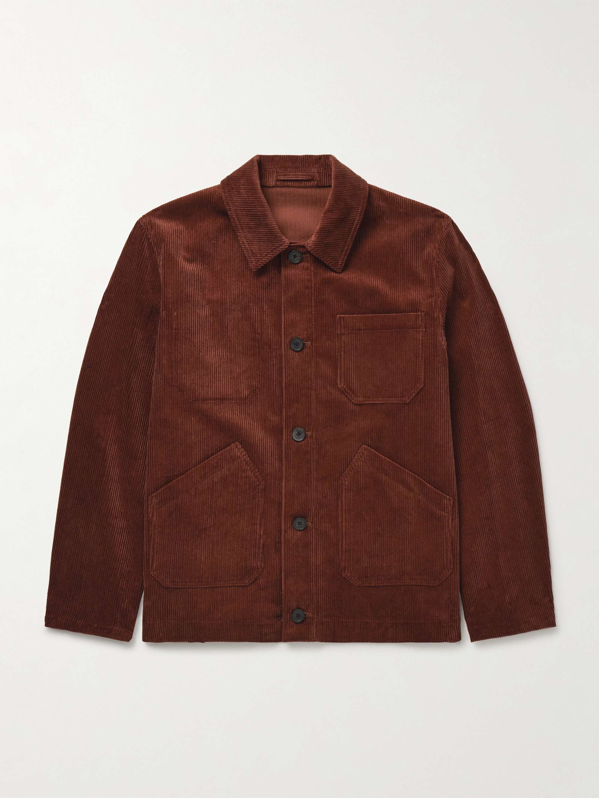 Organic Cotton-Corduroy Chore Jacket view