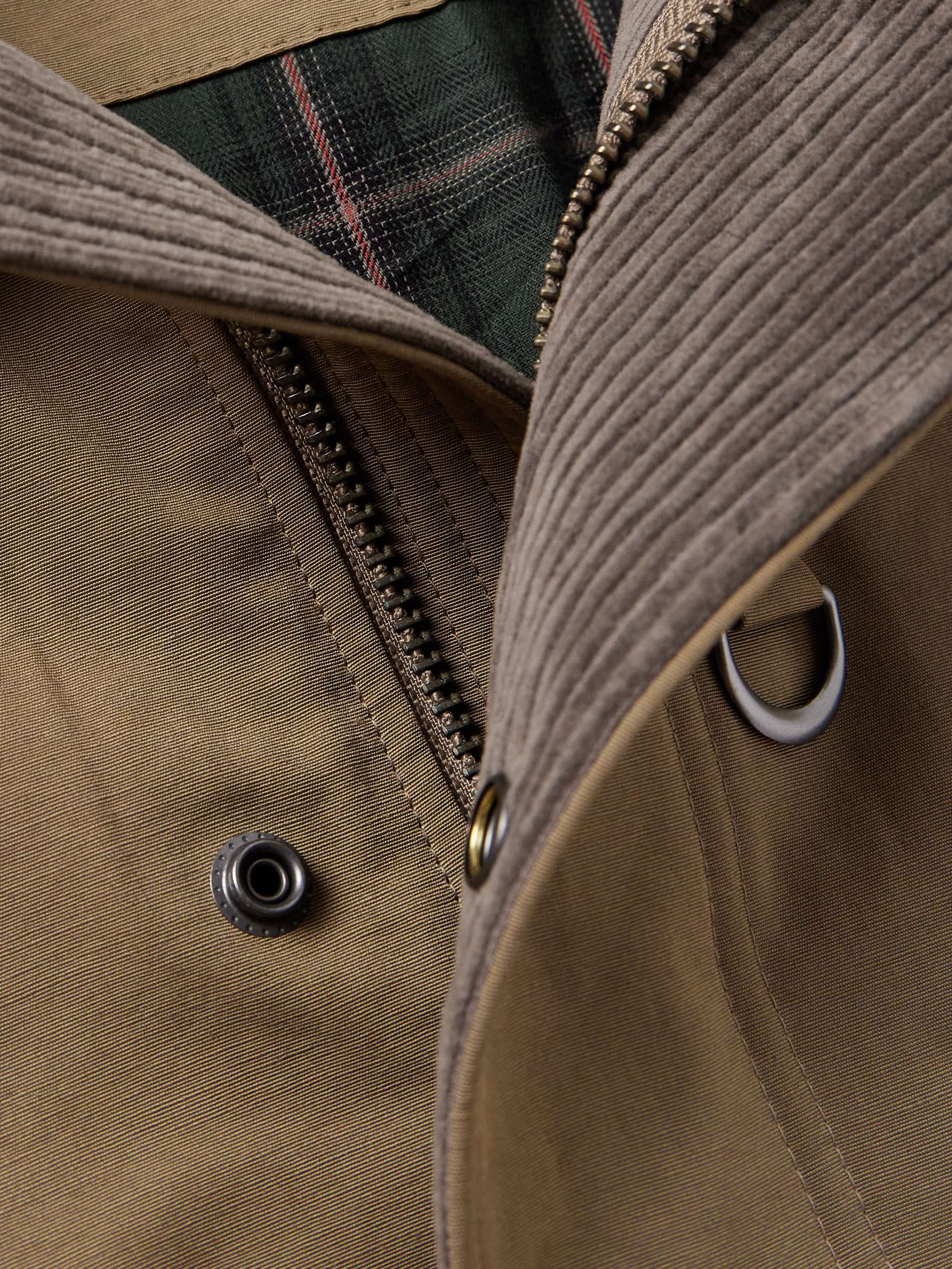 Heritage Corduroy-Trimmed Cotton-Blend Jacket view