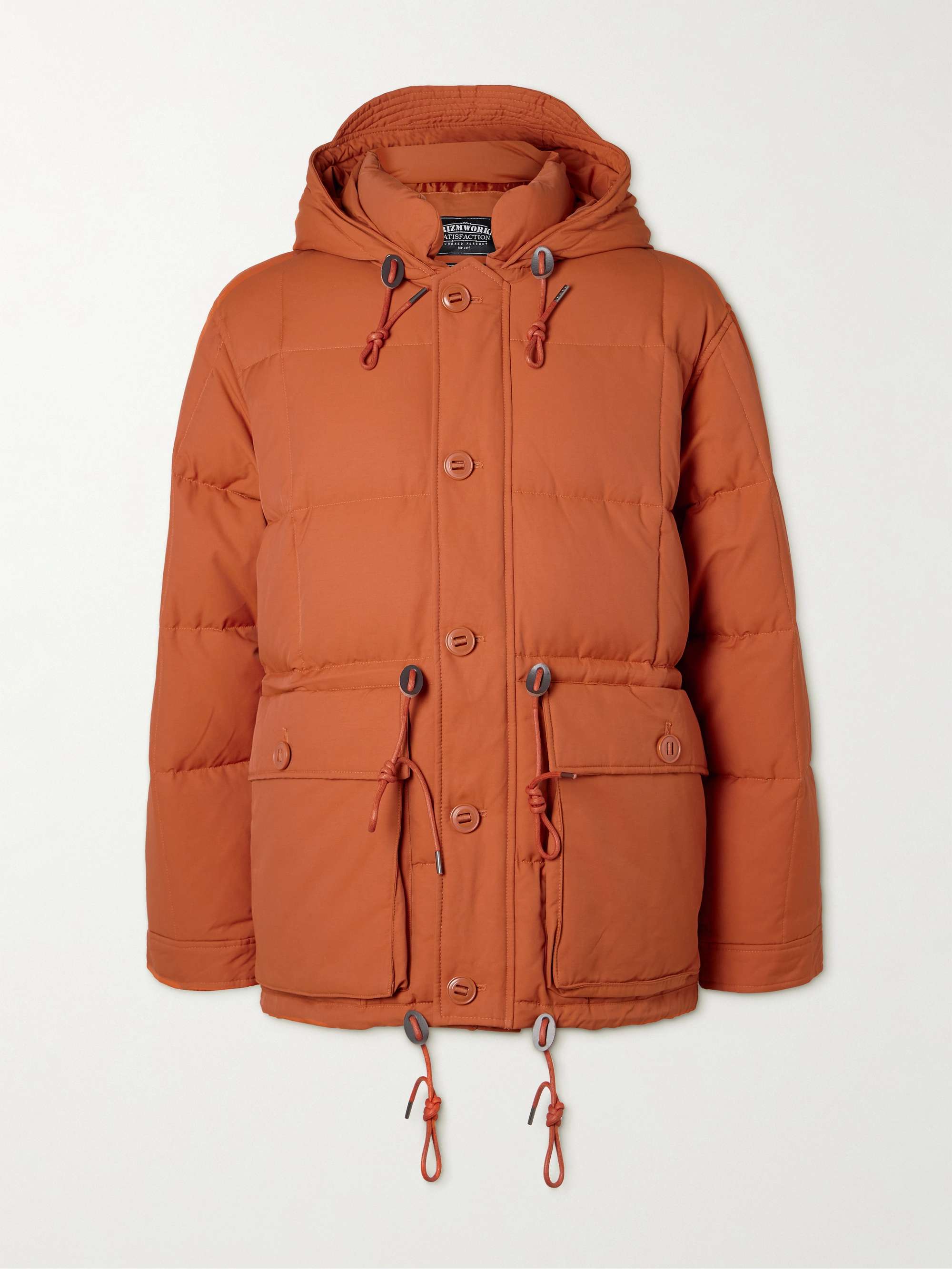 Karakoram Quilted Cotton-Blend Hooded Down Jacket view