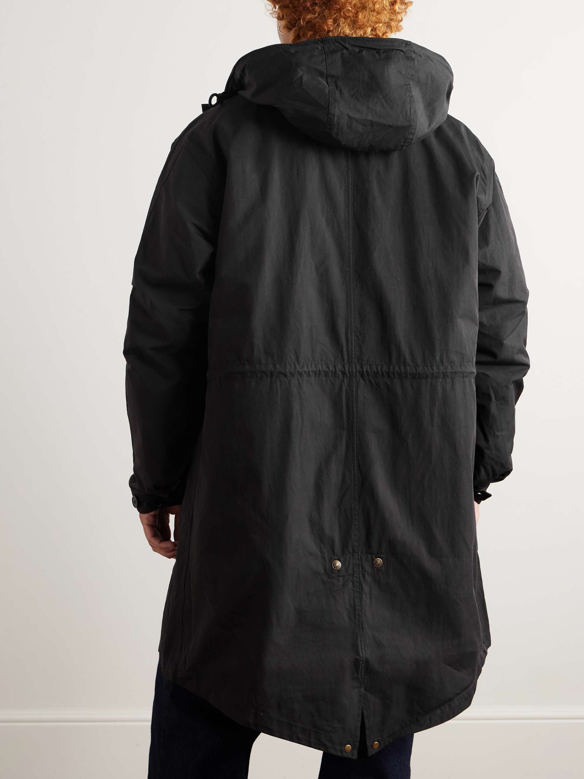 Cotton-Blend Parka with Shell Liner view