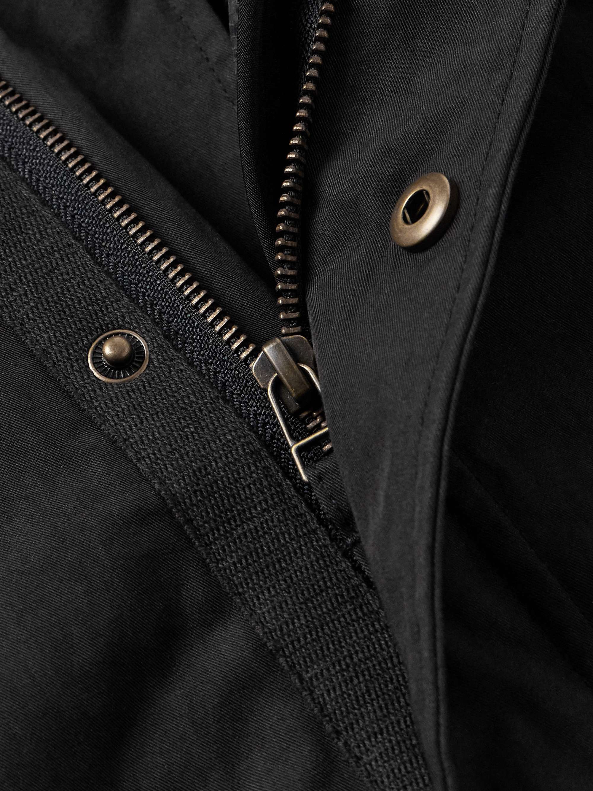 Cotton-Blend Parka with Shell Liner view
