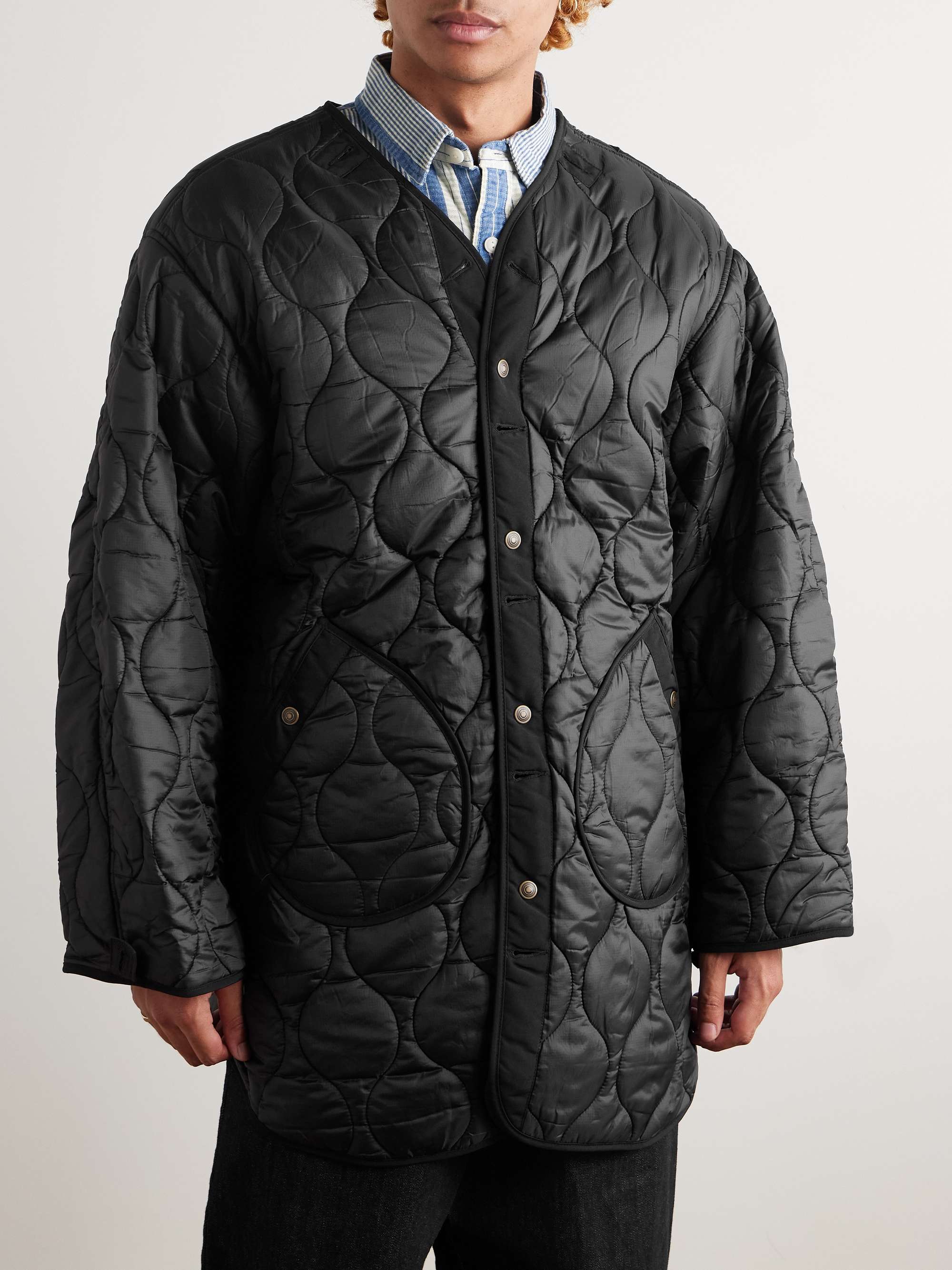 Cotton-Blend Parka with Shell Liner view