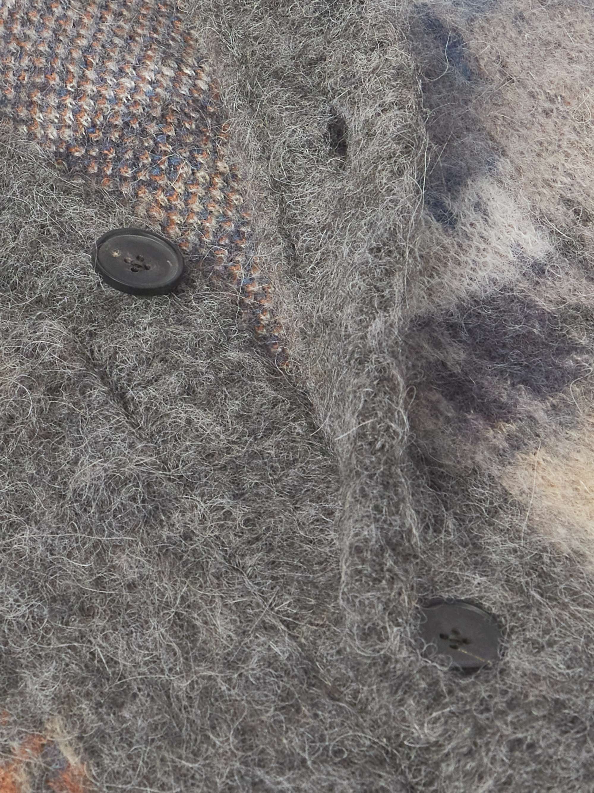 Brushed Jacquard-Knit Cardigan view