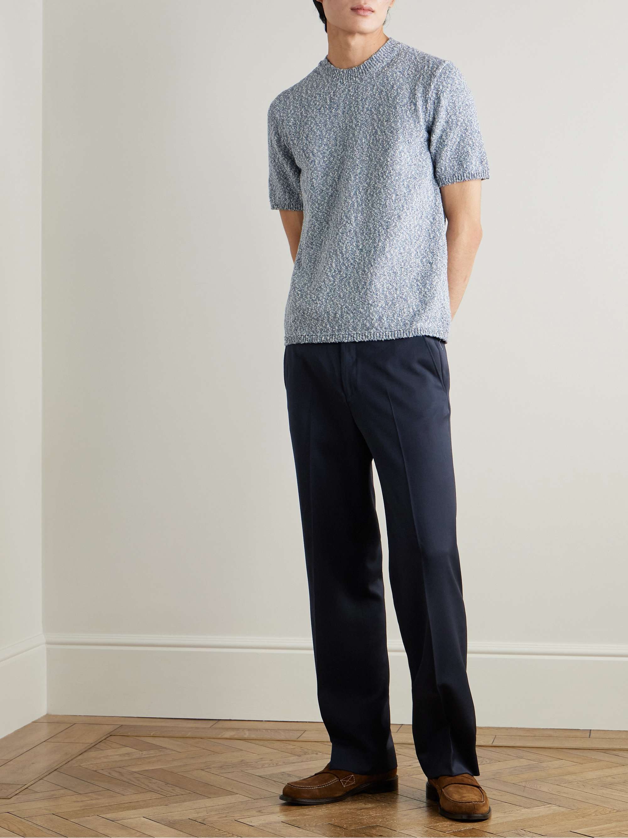 Edward Straight-Leg Wool Trousers view