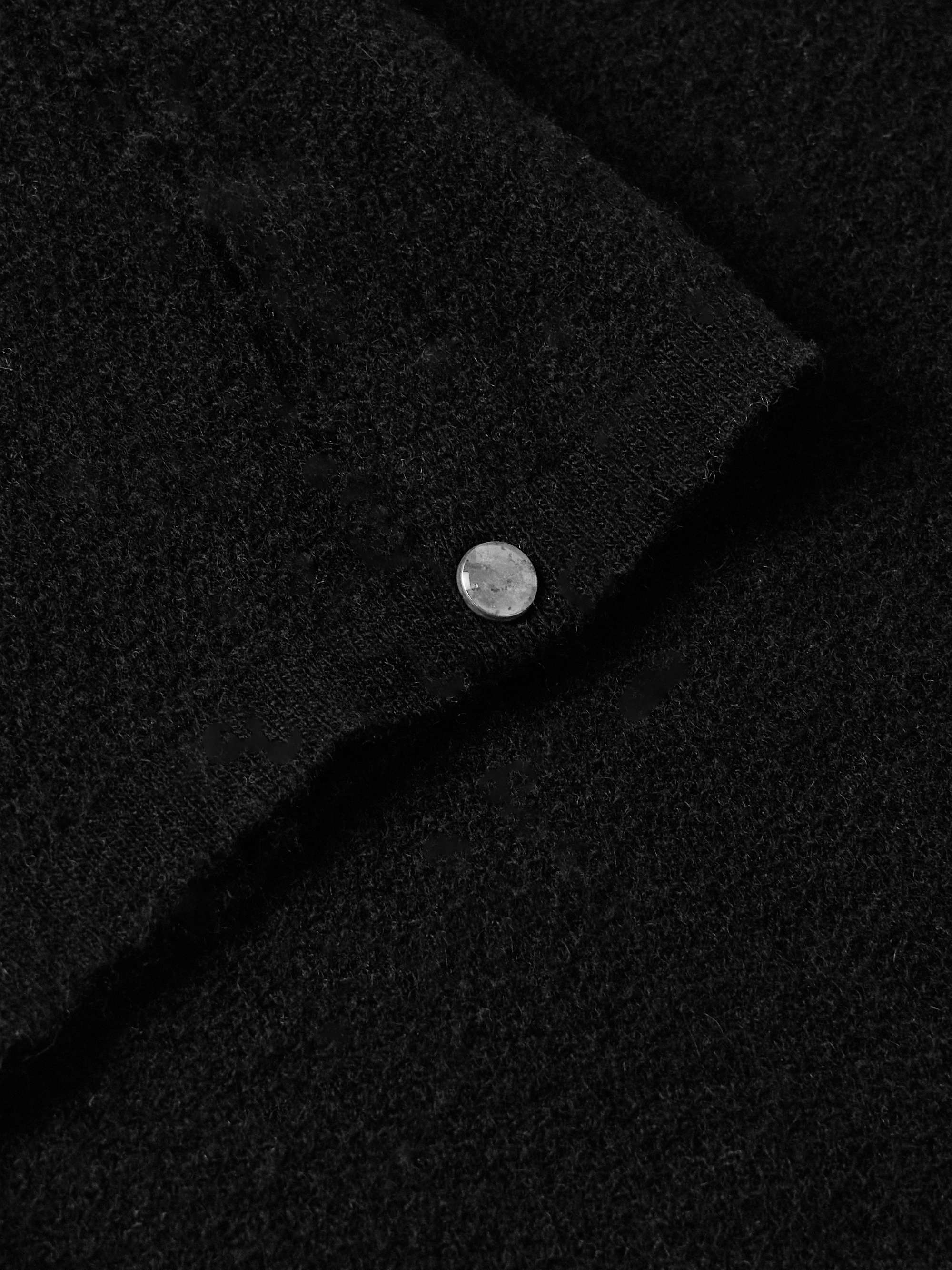 Bubble Distressed Cashmere-Gauze T-Shirt view