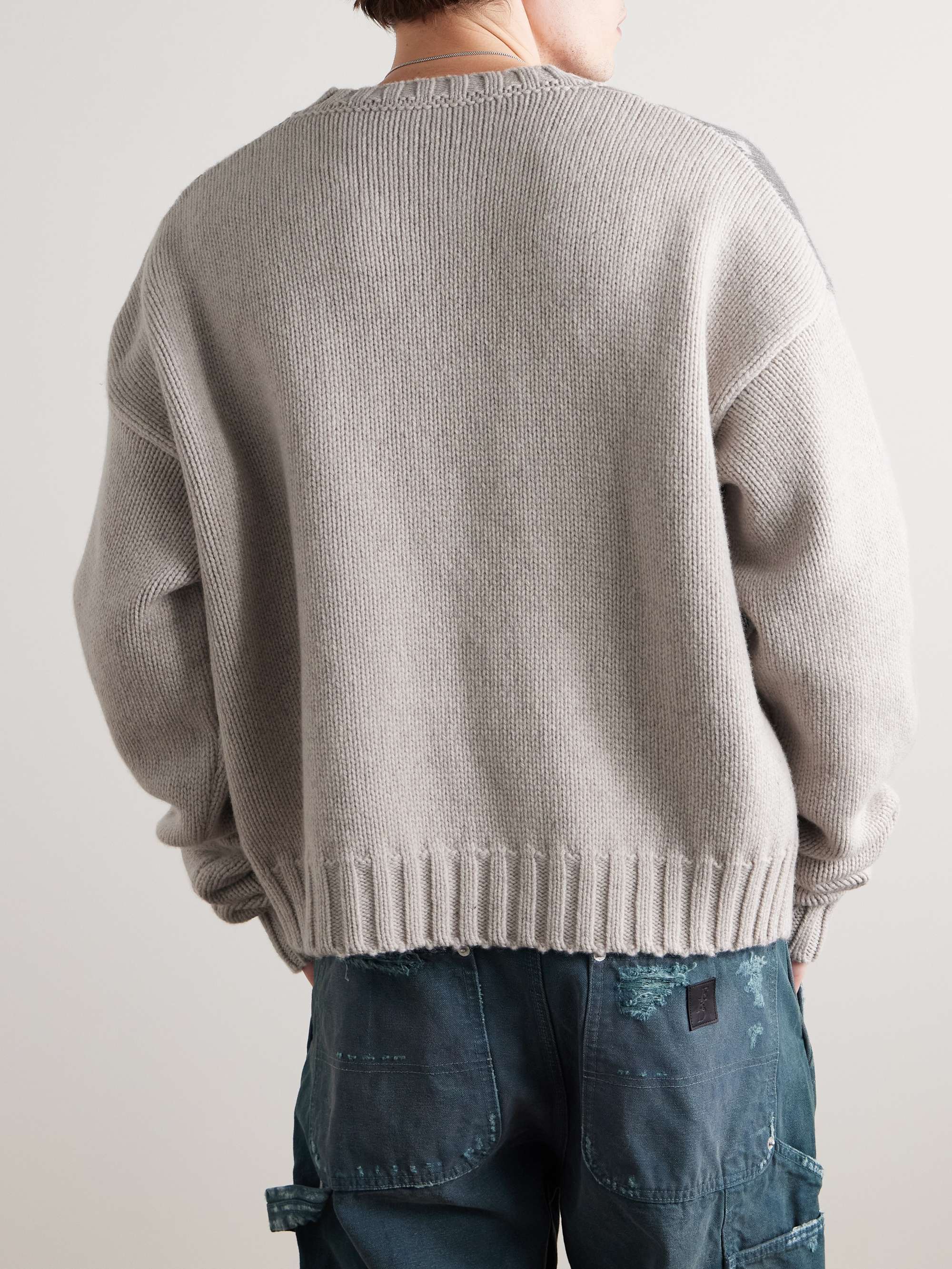 Past in Vain Printed Virgin Wool Sweater view