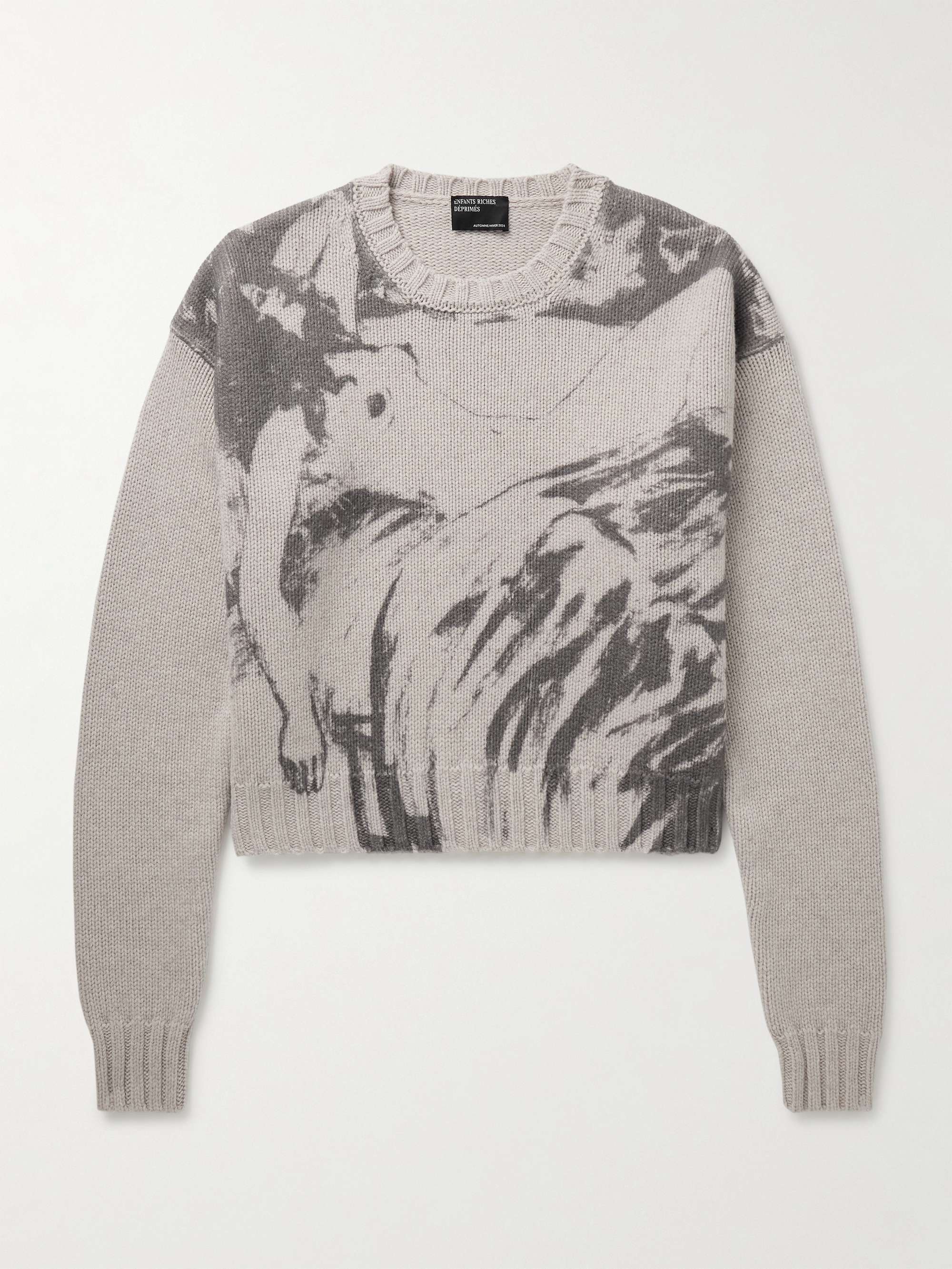 Past in Vain Printed Virgin Wool Sweater view