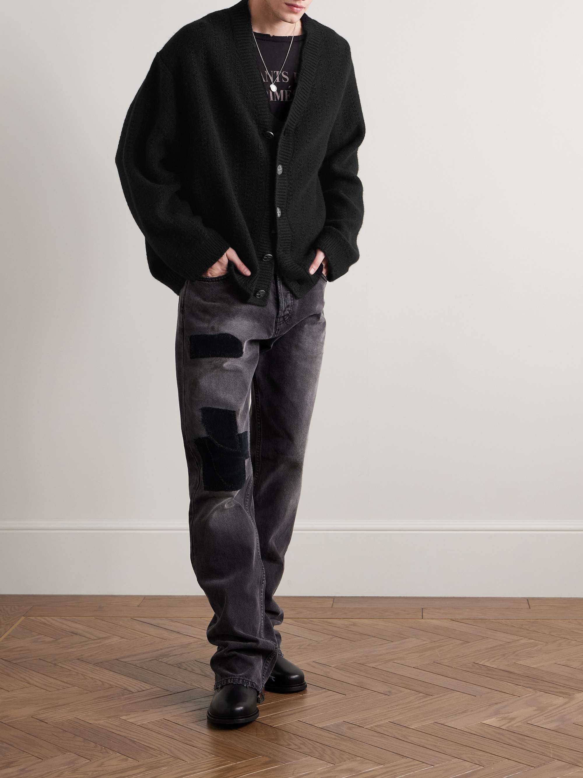 Cable-Knit Cashmere Cardigan view
