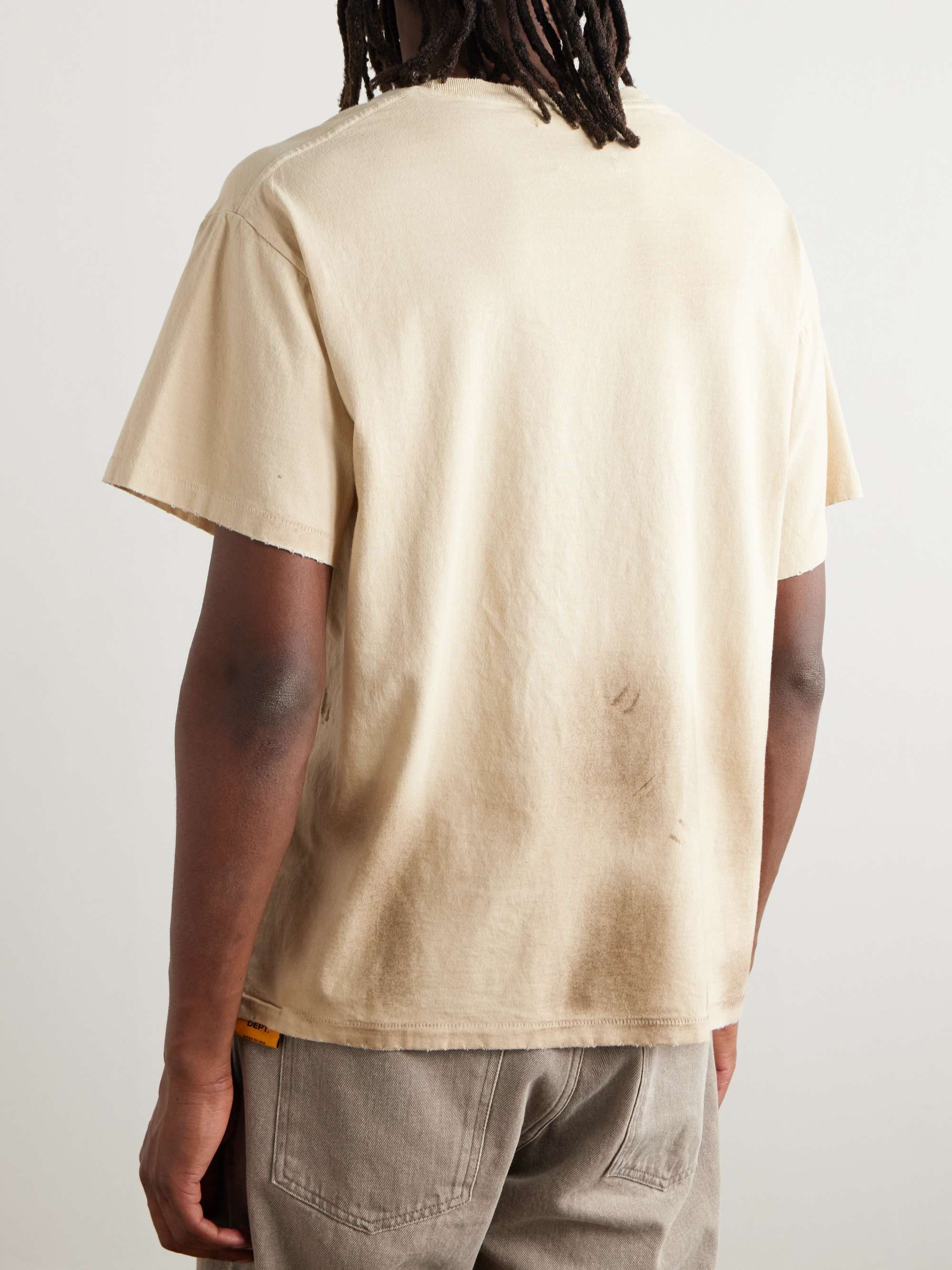 Rush Printed Cotton-Jersey T-Shirt view