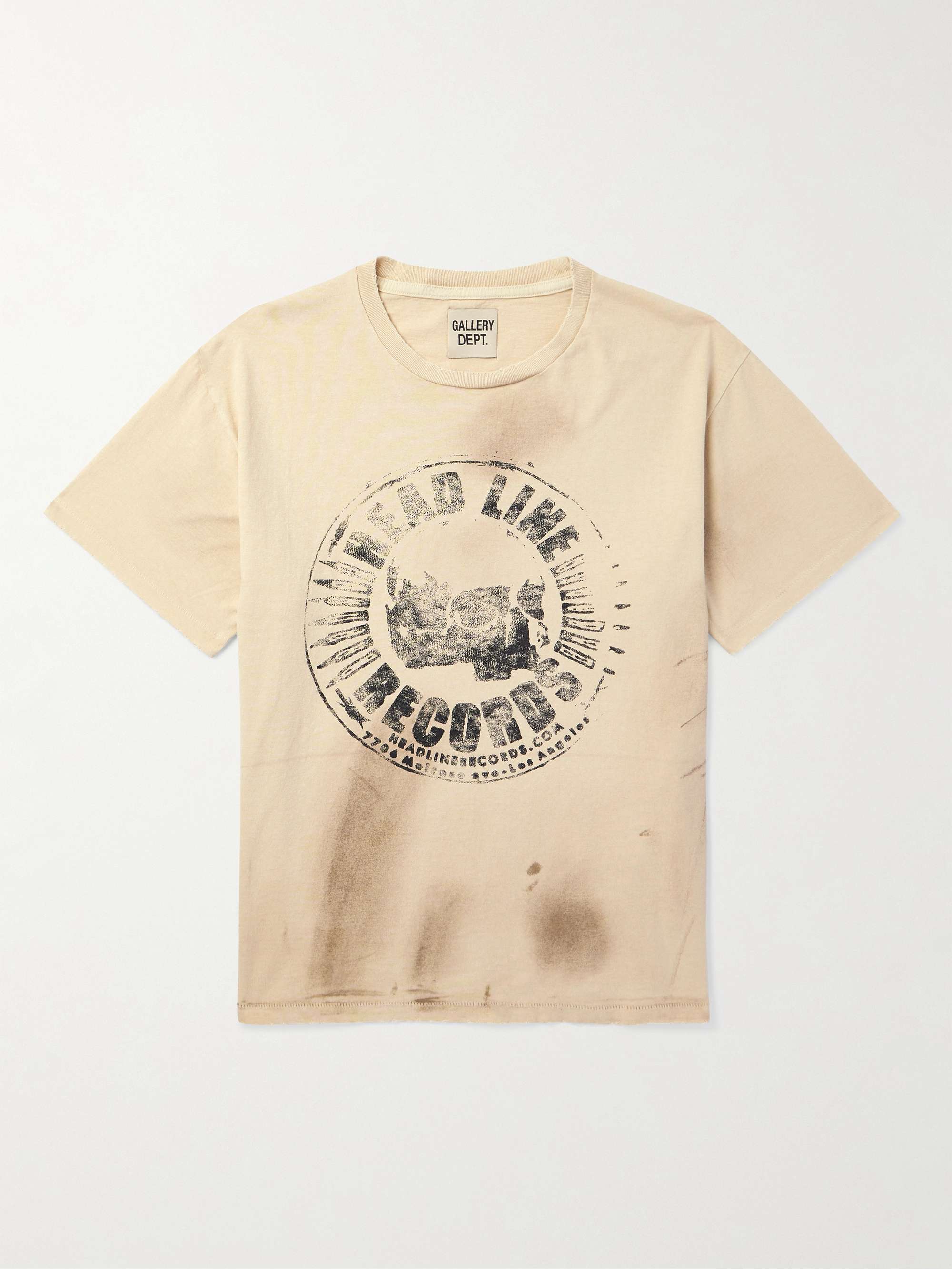 Rush Printed Cotton-Jersey T-Shirt view