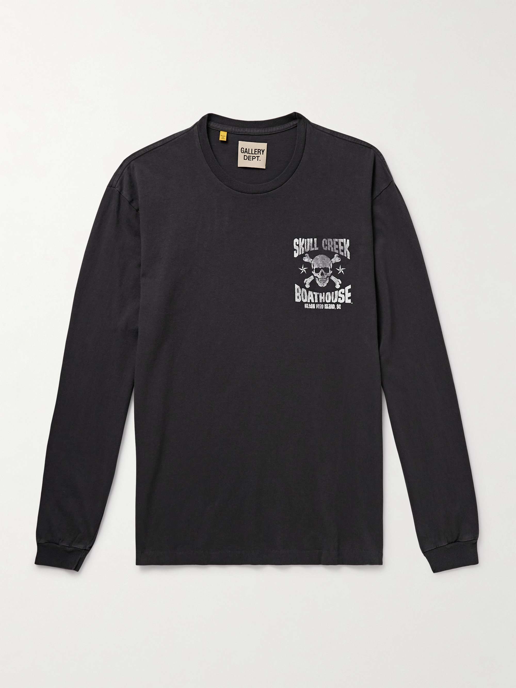 Skull Creek Logo-Print Cotton-Jersey T-Shirt view