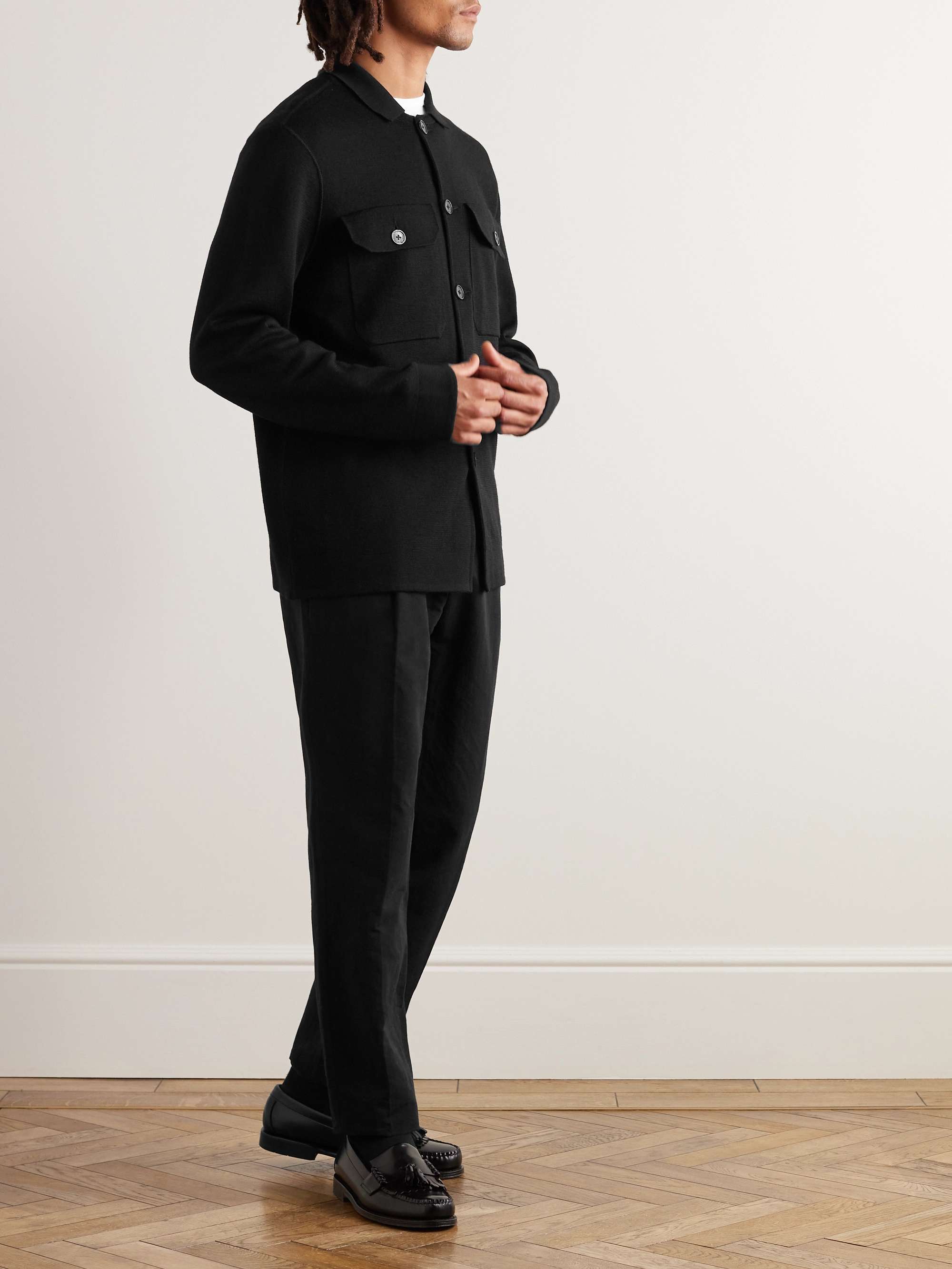 Brigg Merino Wool Overshirt view