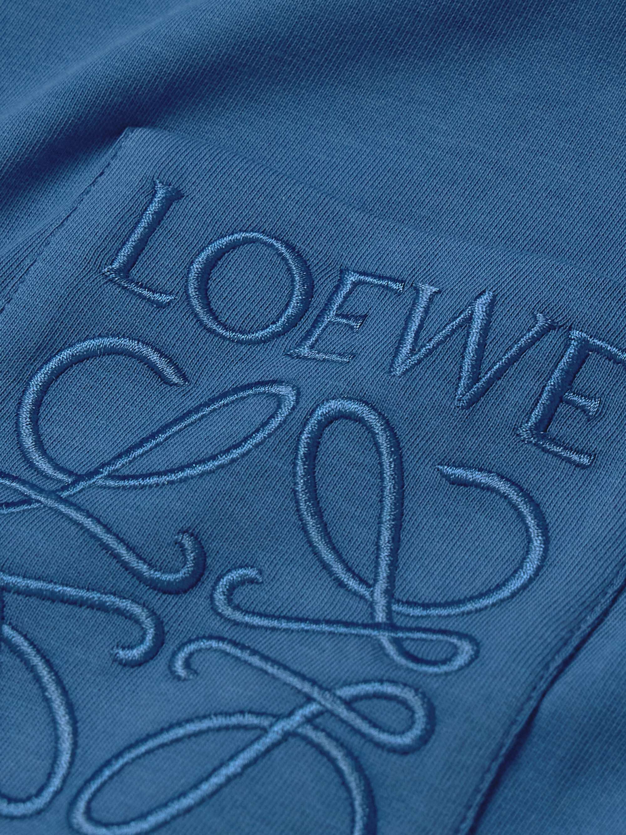 Logo-Embroidered Cotton-Jersey T-Shirt view