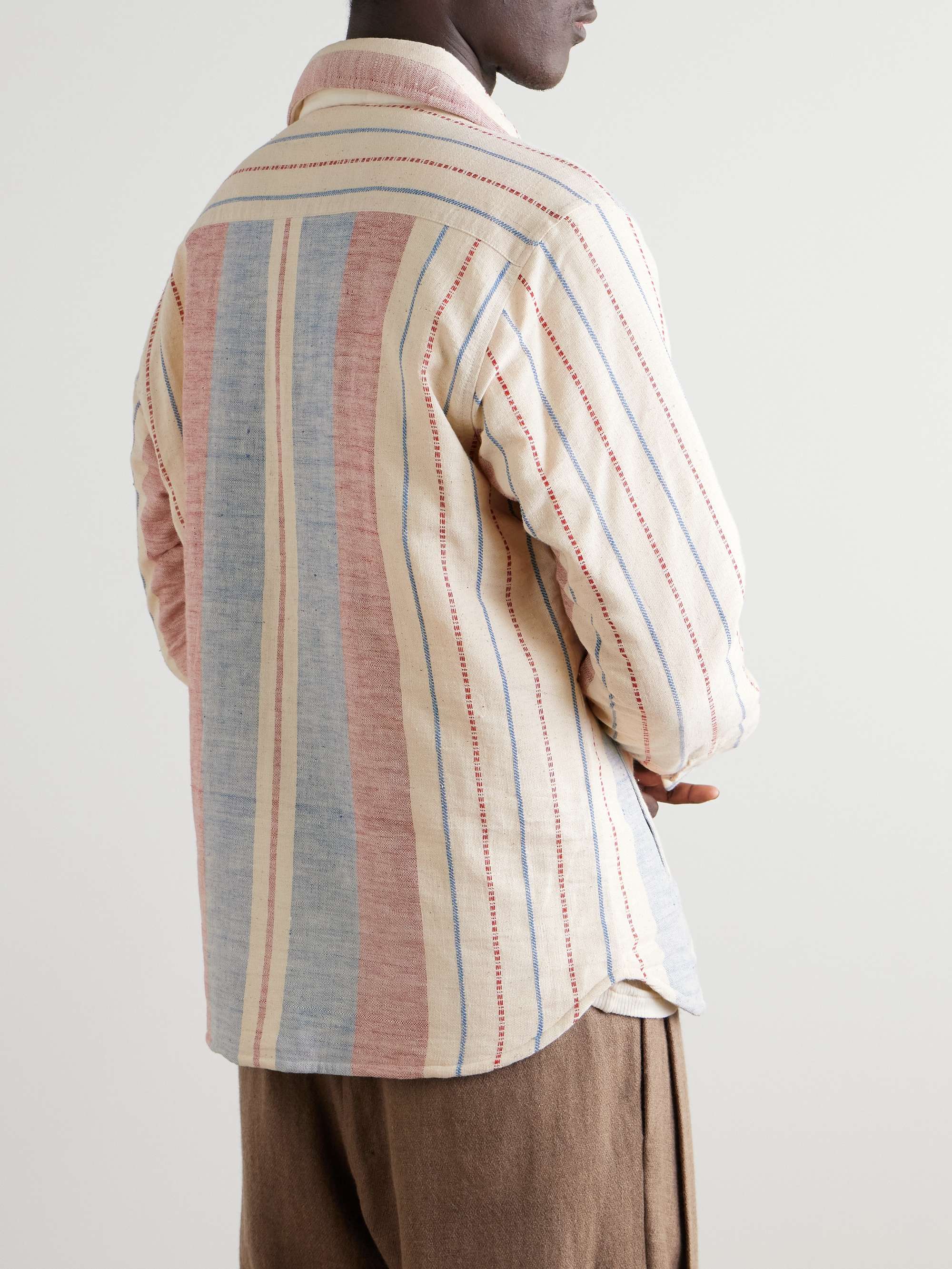 Woody Striped Cotton Jacket view
