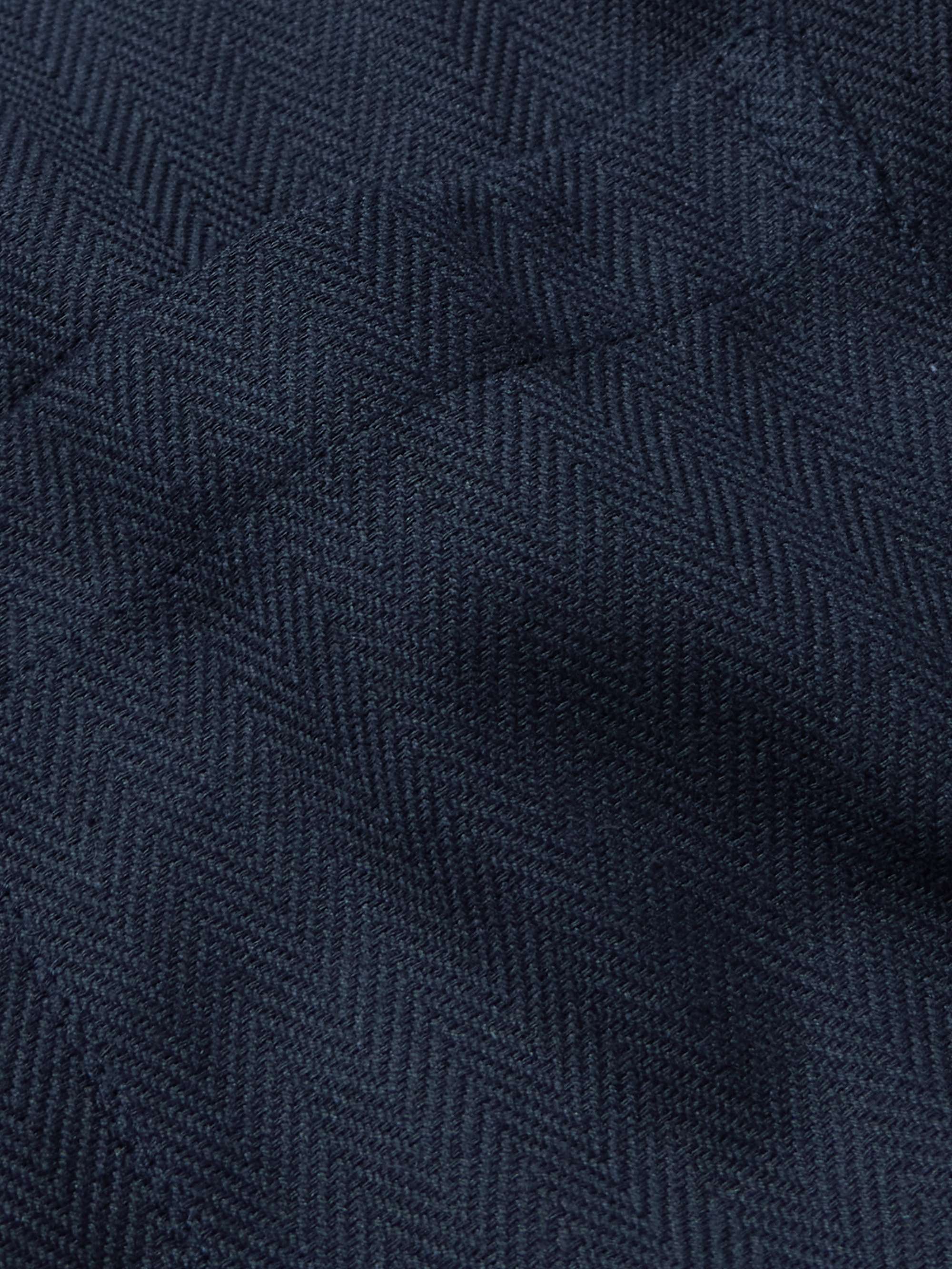 Ryan Herringbone Cotton Shirt view