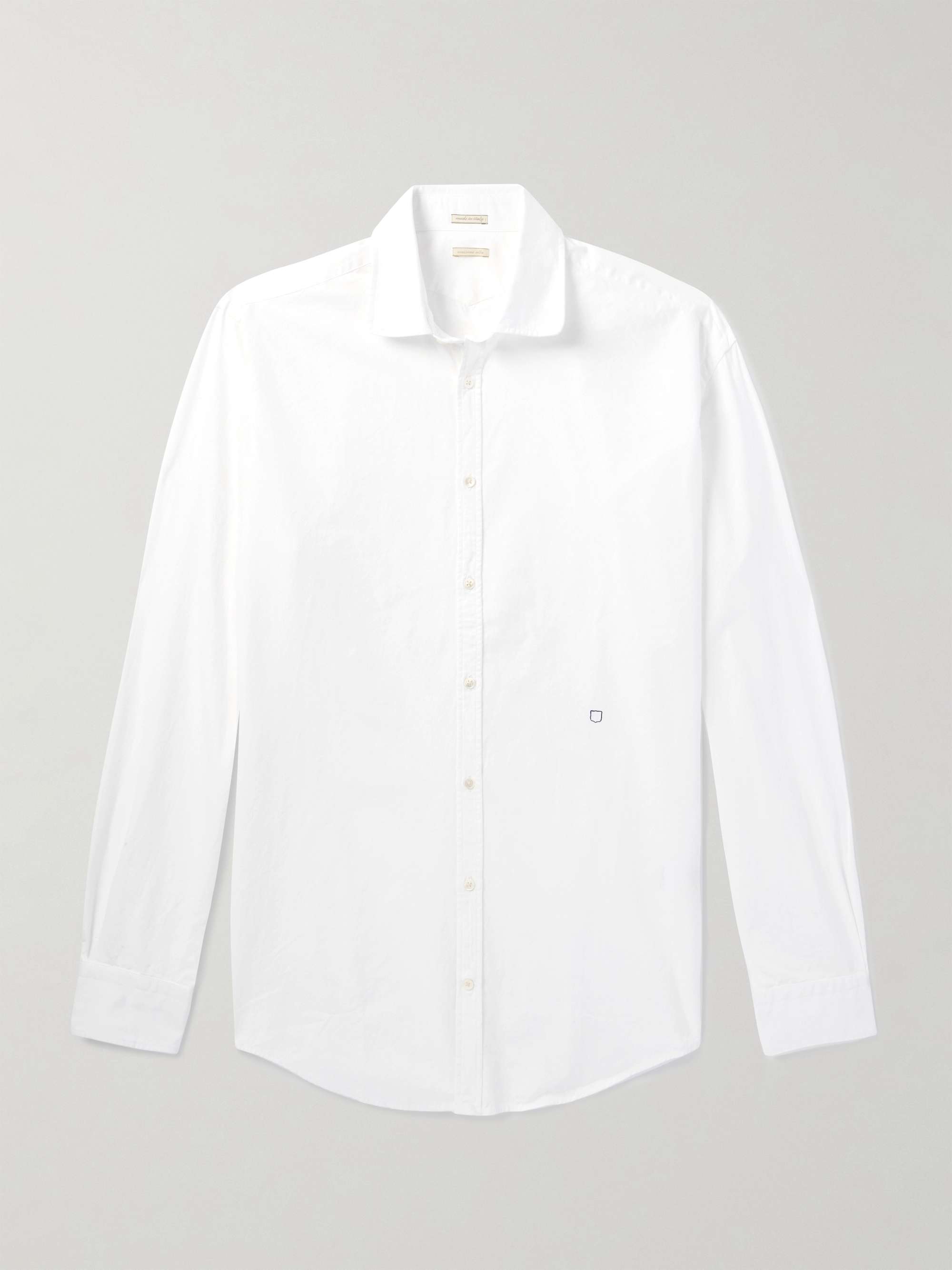 Canary Slim-Fit Cotton-Poplin Shirt view