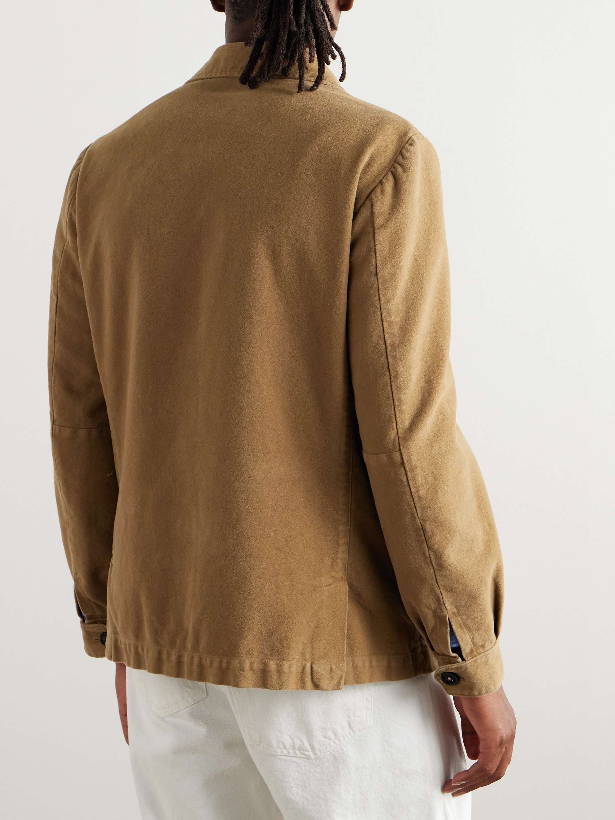 Cotton-Moleskin Overshirt view